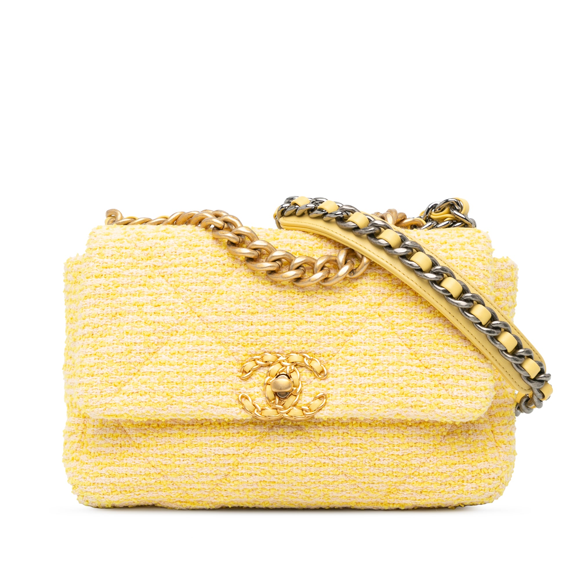 Chanel Medium Tweed 19 Flap - image 1