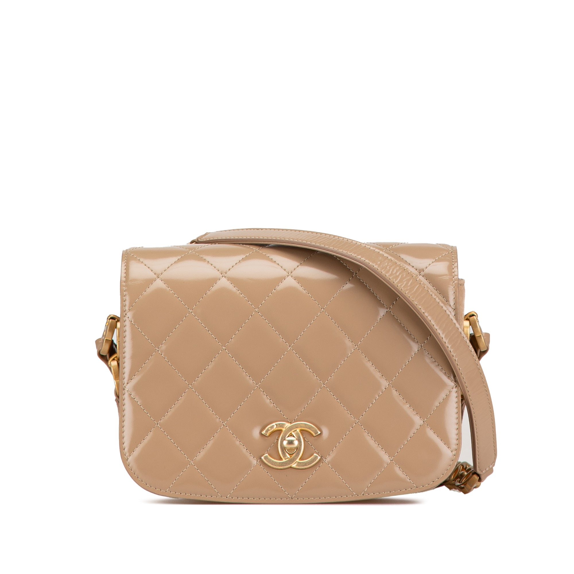 Chanel Mini Shiny Calfskin My Sweet CC Flap - image 1