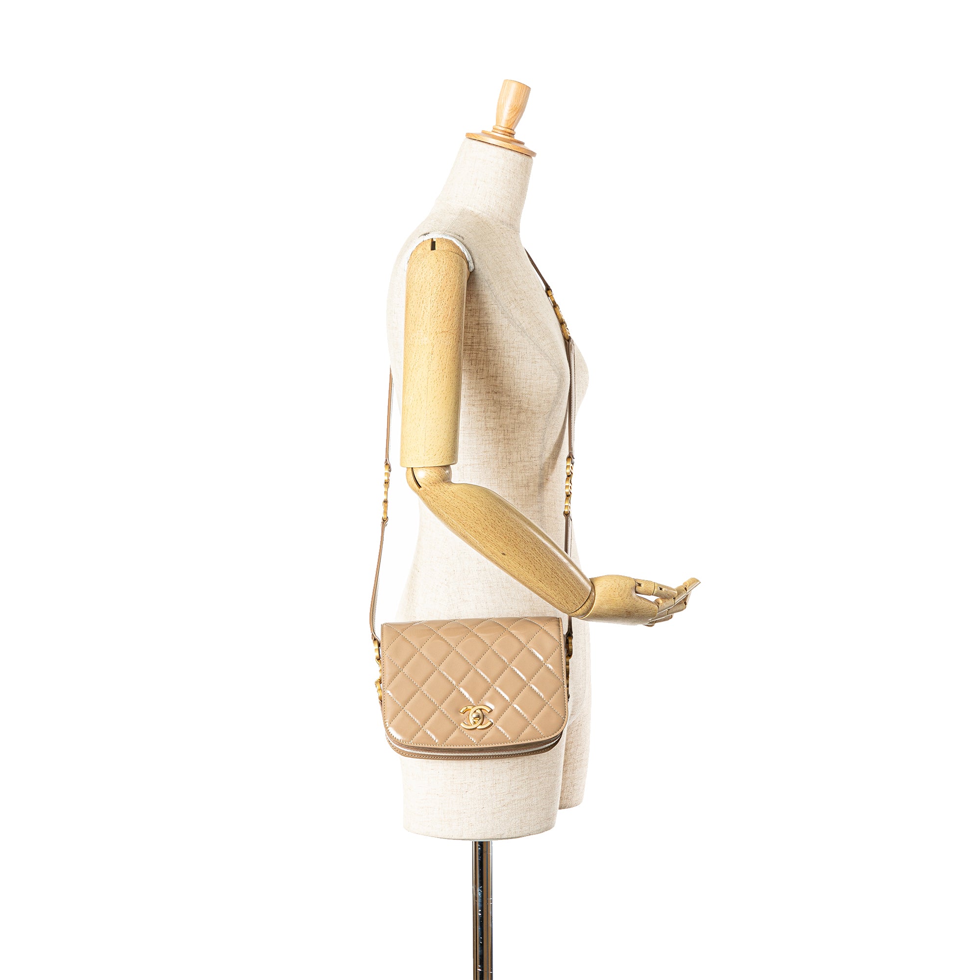 Chanel Mini Shiny Calfskin My Sweet CC Flap - image 7