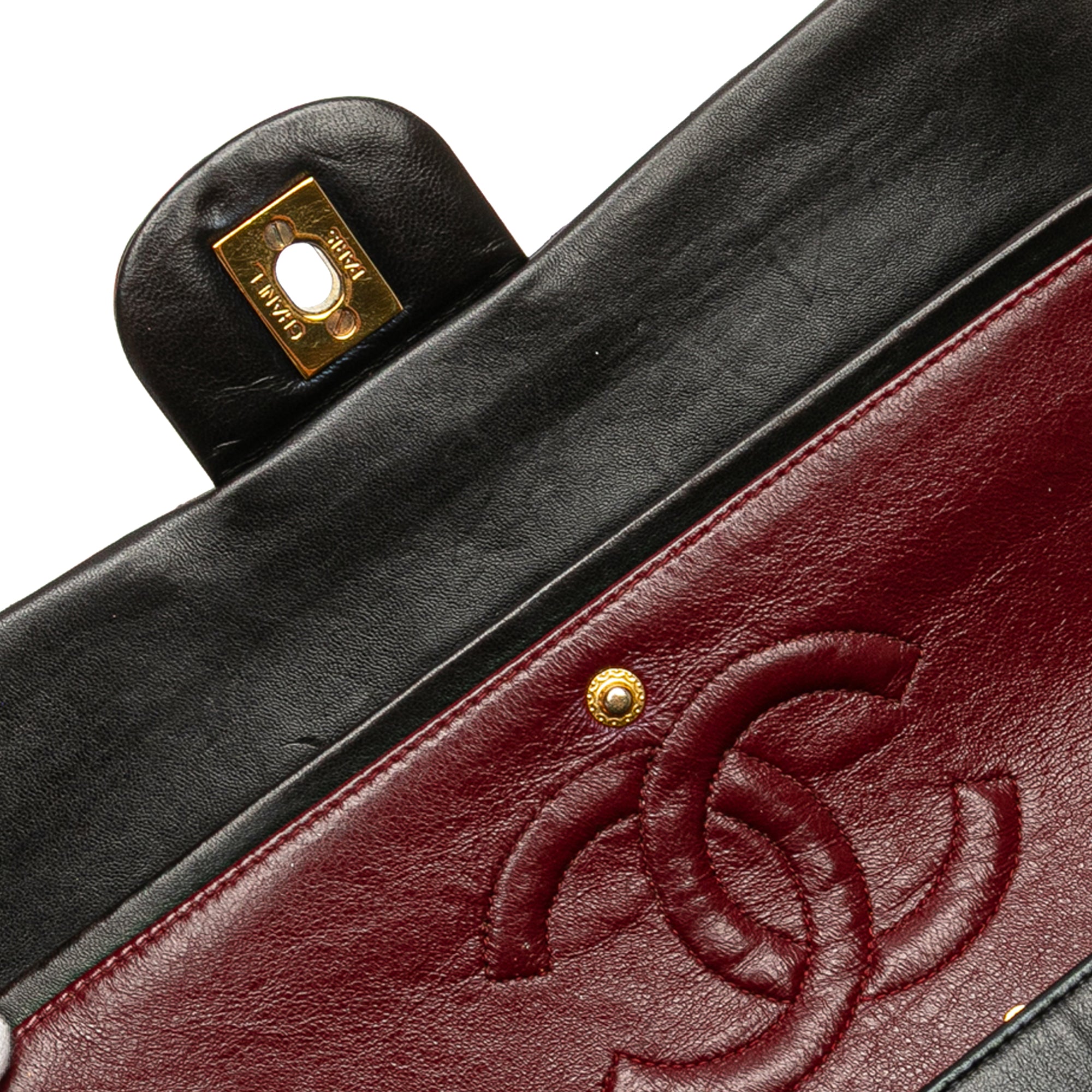 Chanel Medium Classic Lambskin Double Flap - image 8