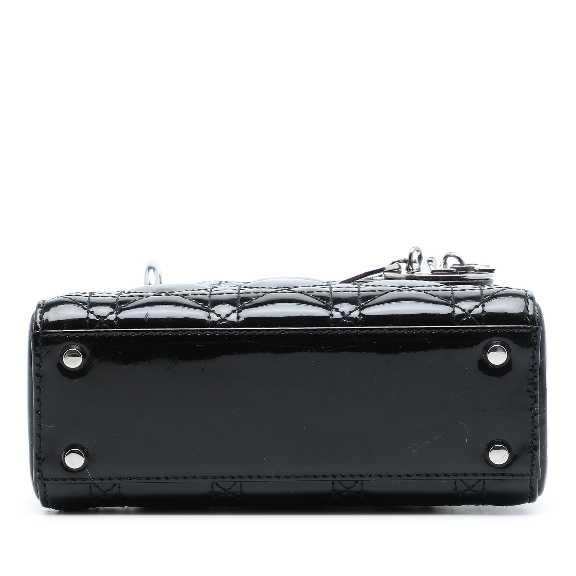 Dior Mini Patent Cannage Lady Dior - image 3