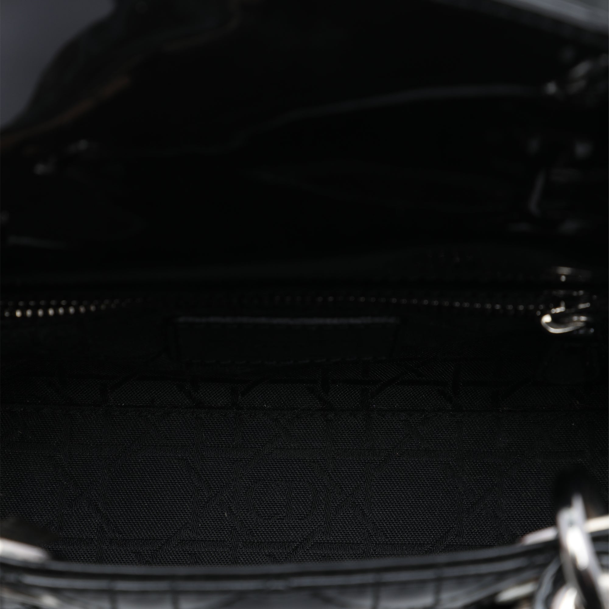 Dior Mini Patent Cannage Lady Dior - image 4