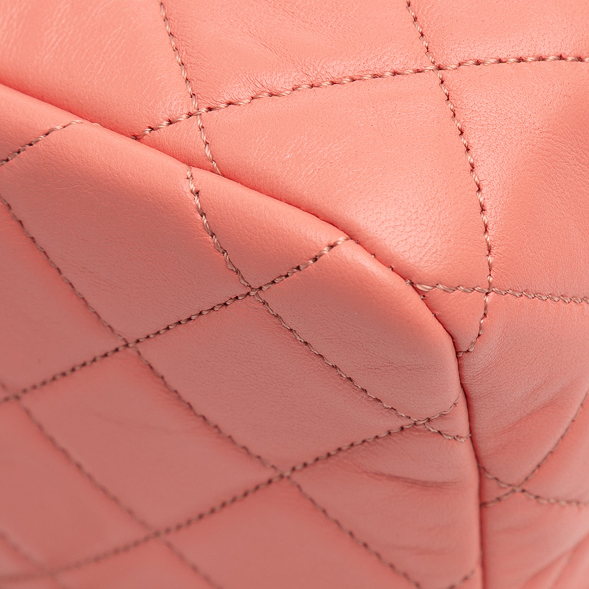 Chanel Small CC Quilted Lambskin Tassel Camera Bag - image 9