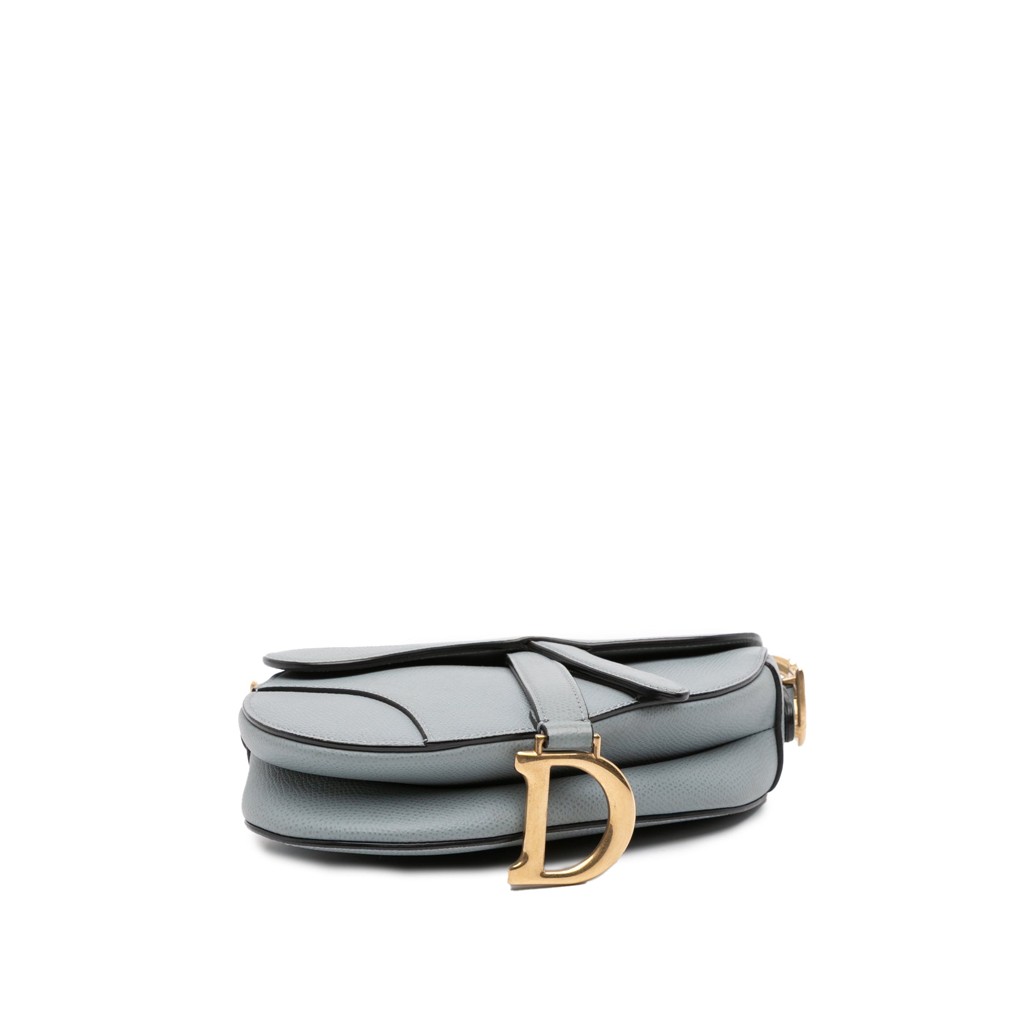 Dior Mini Grained Calfskin Saddle Bag - image 3