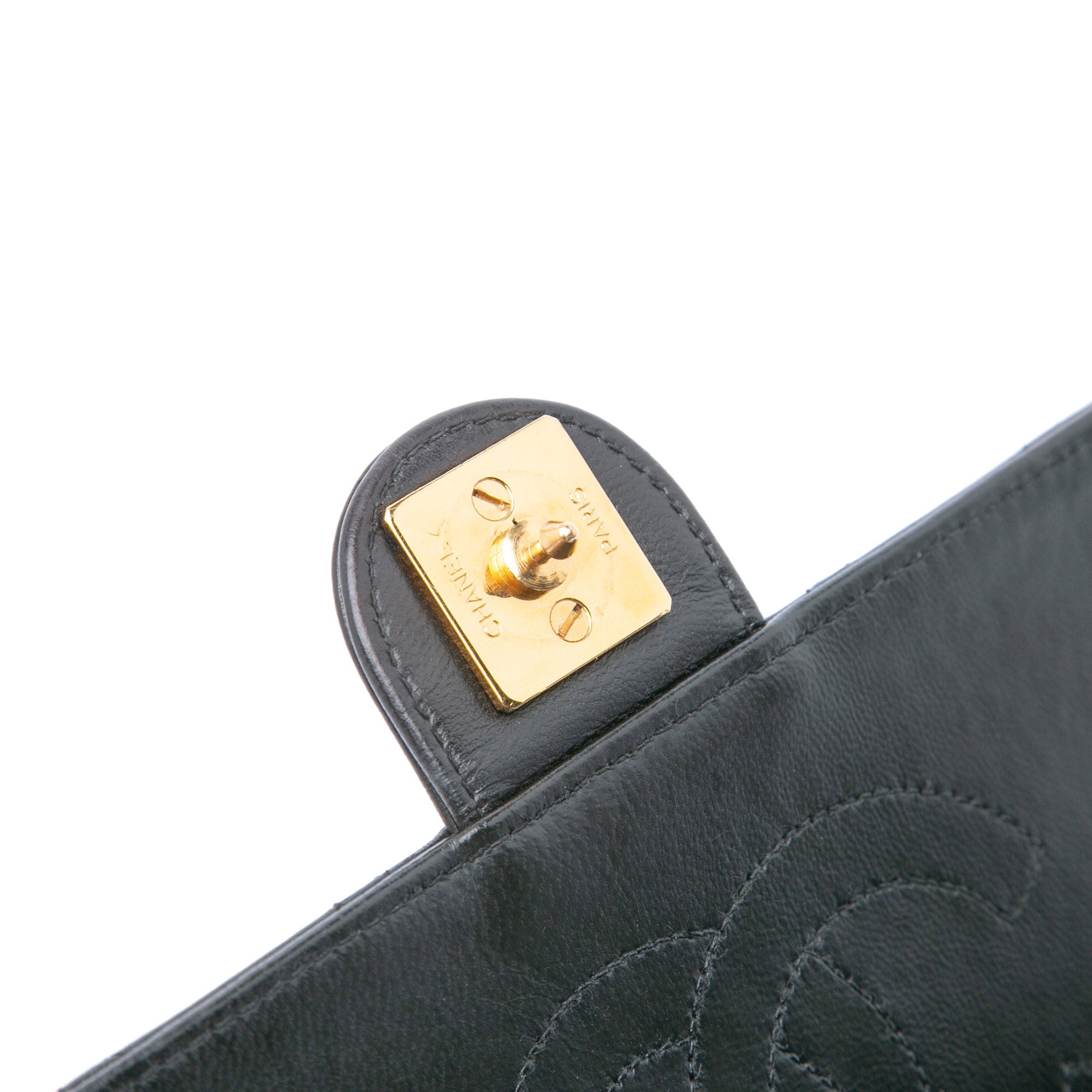 Chanel Medium CC Quilted Lambskin Single Flap - image 7