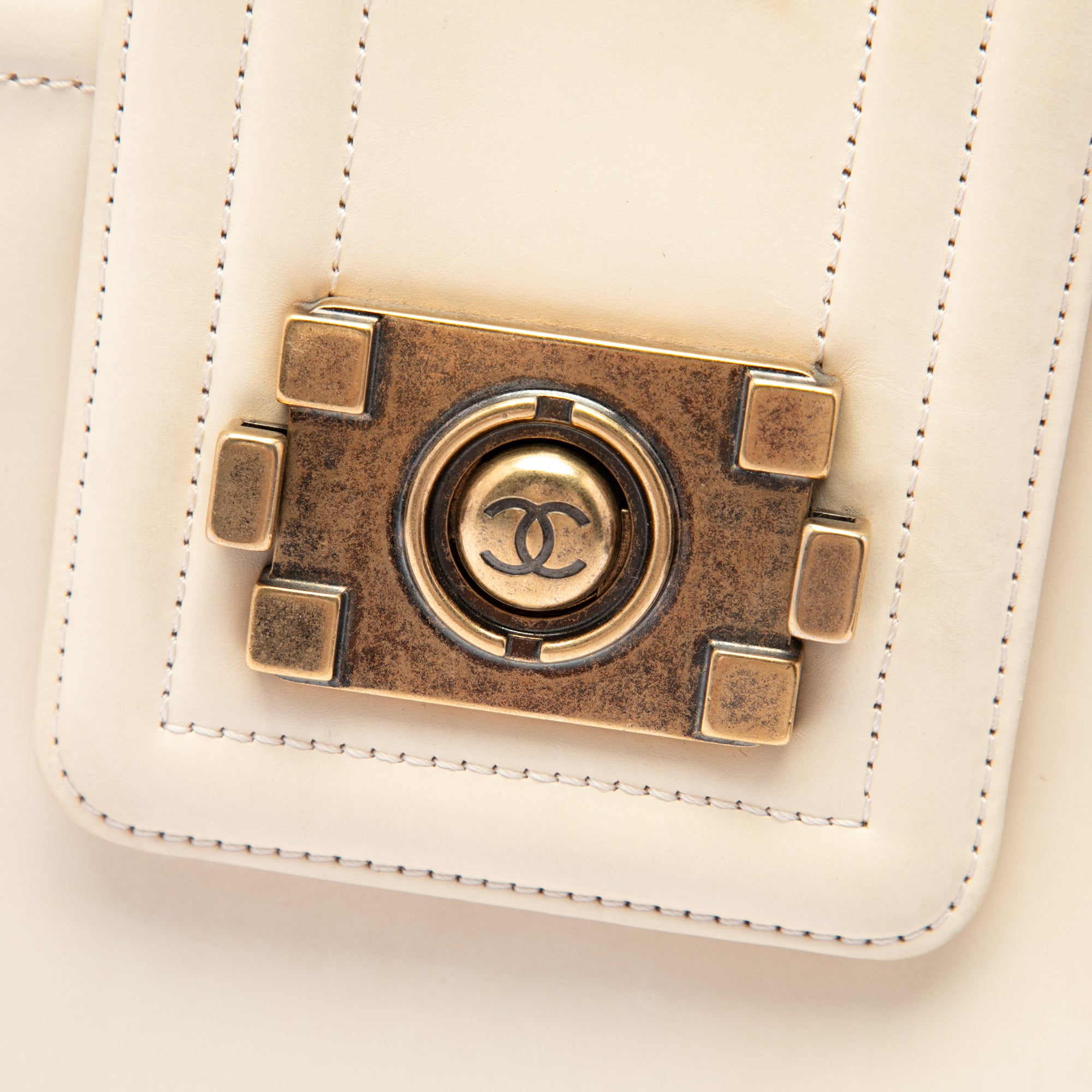 Chanel Calfskin Boy Reverso Shopping Tote - image 5