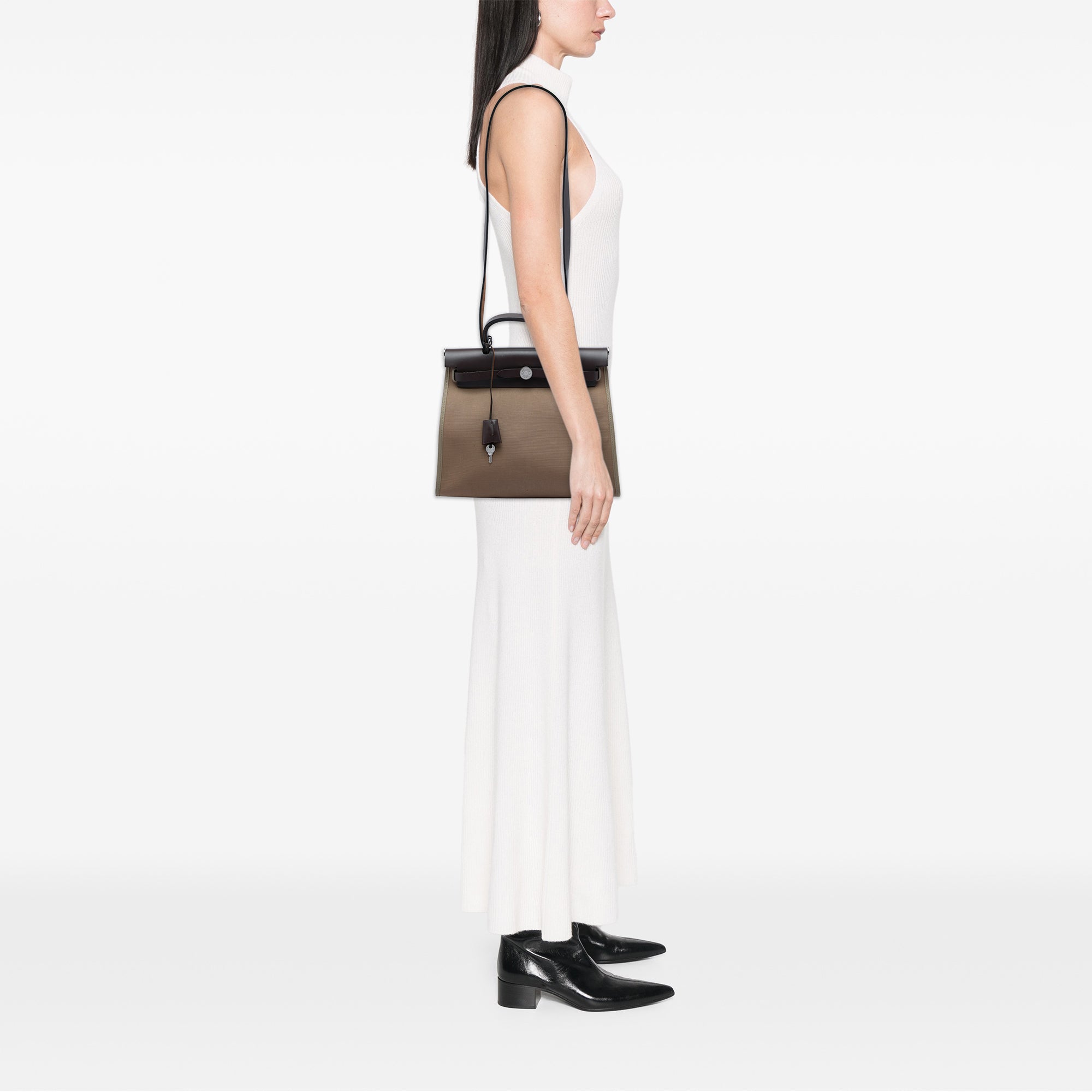 Hermès Toile Herbag Zip 31 - image 5