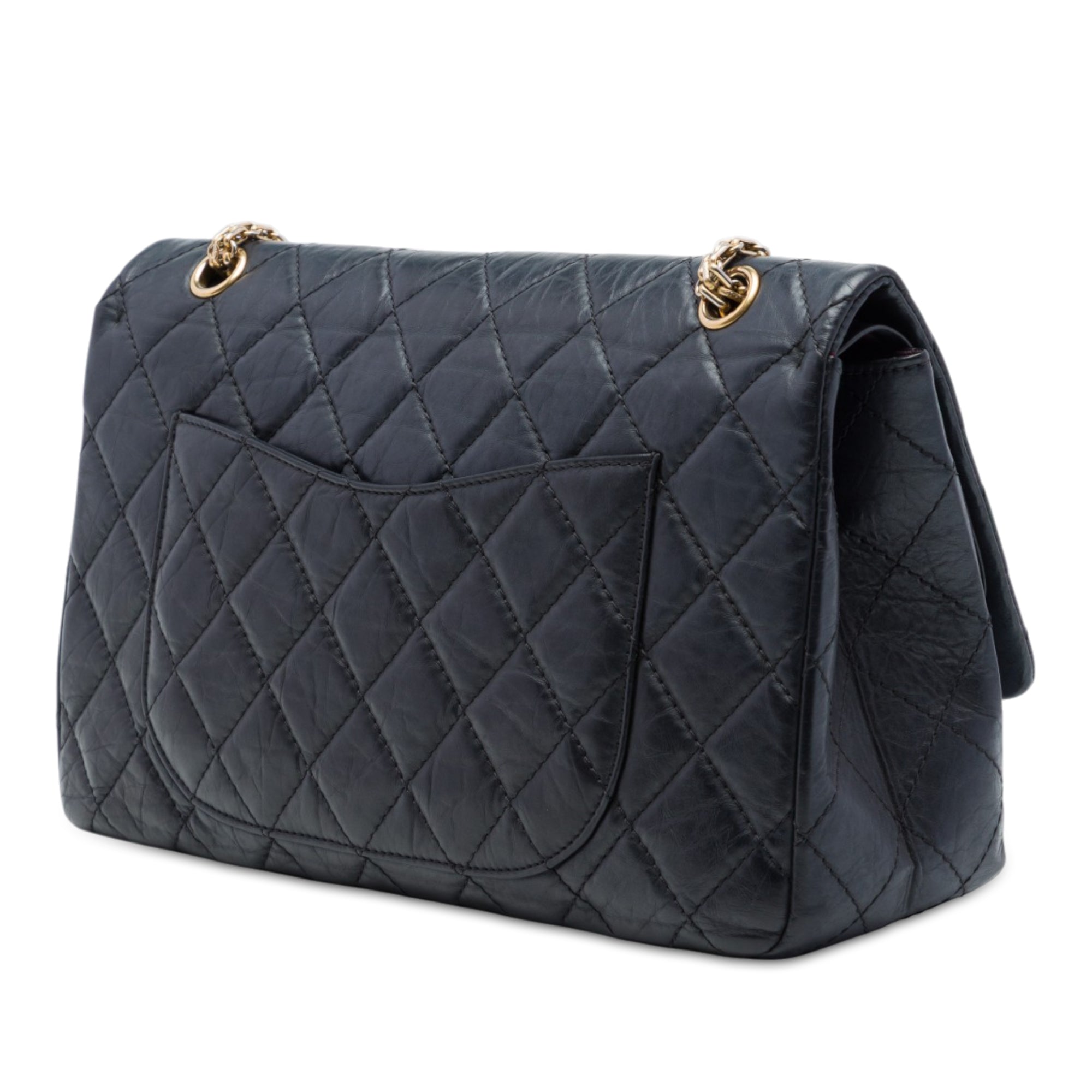 Chanel Quilted Aged Calfskin Reissue 2.55 Double Flap 227 - image 2