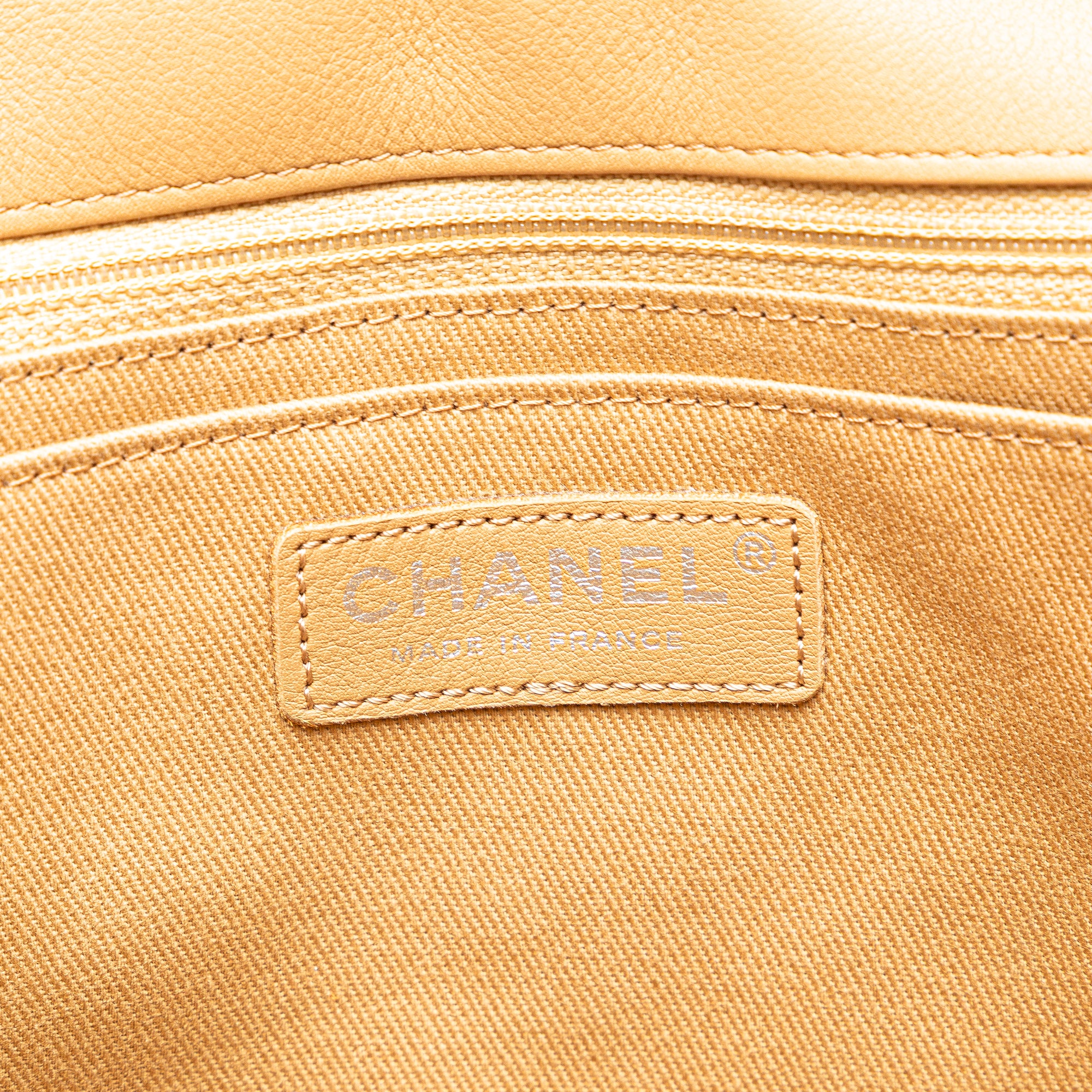 Chanel Jumbo Classic Iridescent Ribbon and Tweed Single Flap - image 5