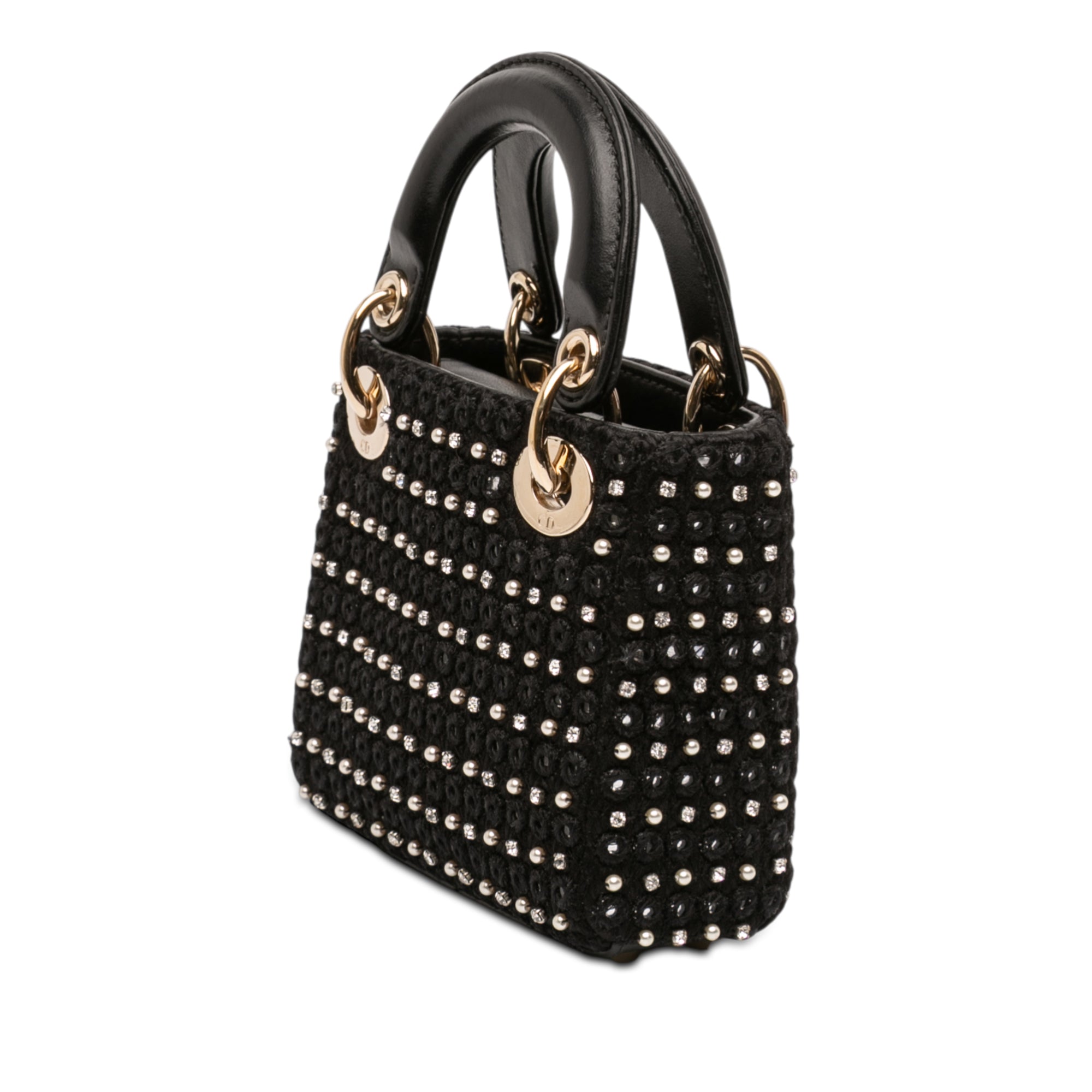 Dior Micro Satin Crystal Embellished Lady Dior - image 2