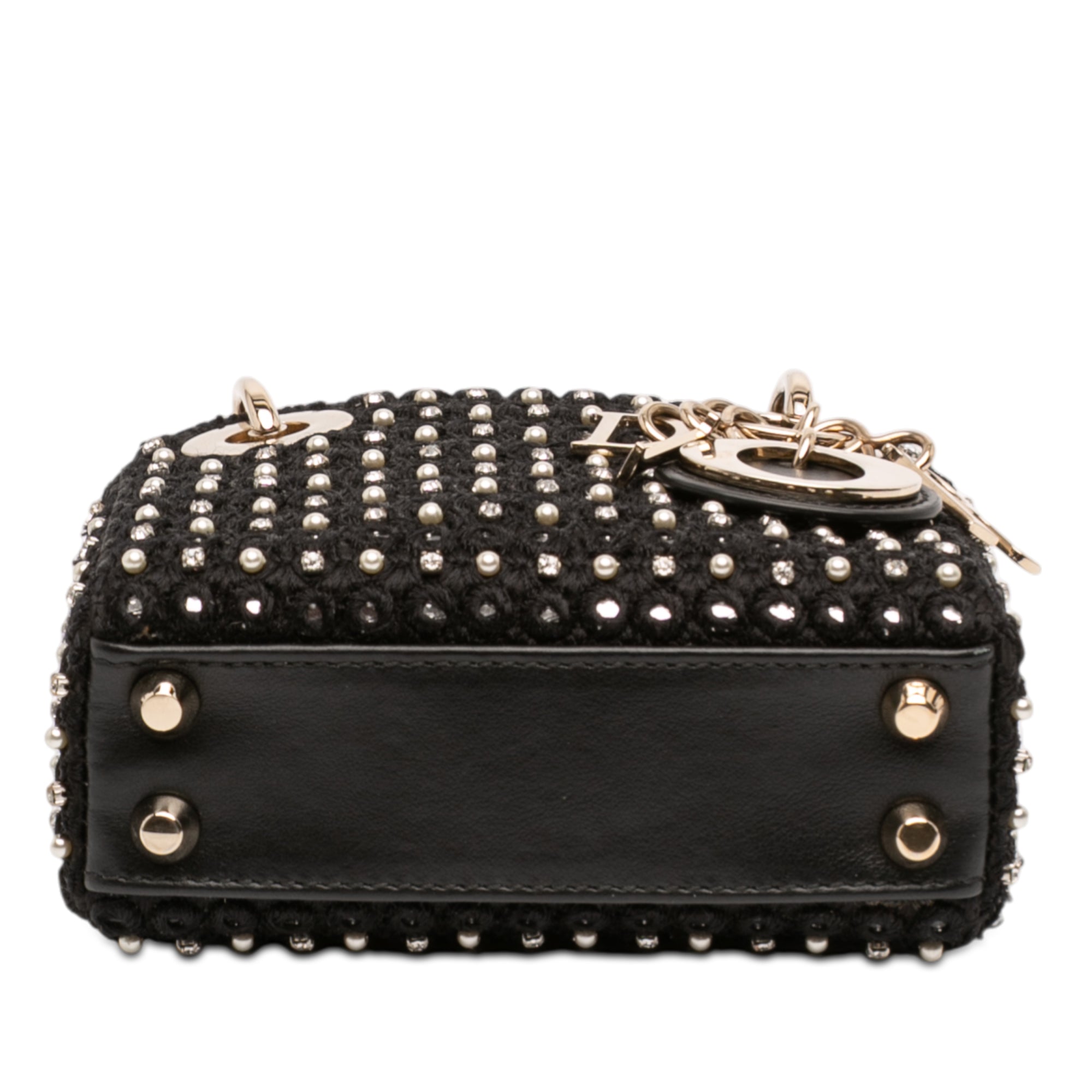 Dior Micro Satin Crystal Embellished Lady Dior - image 3
