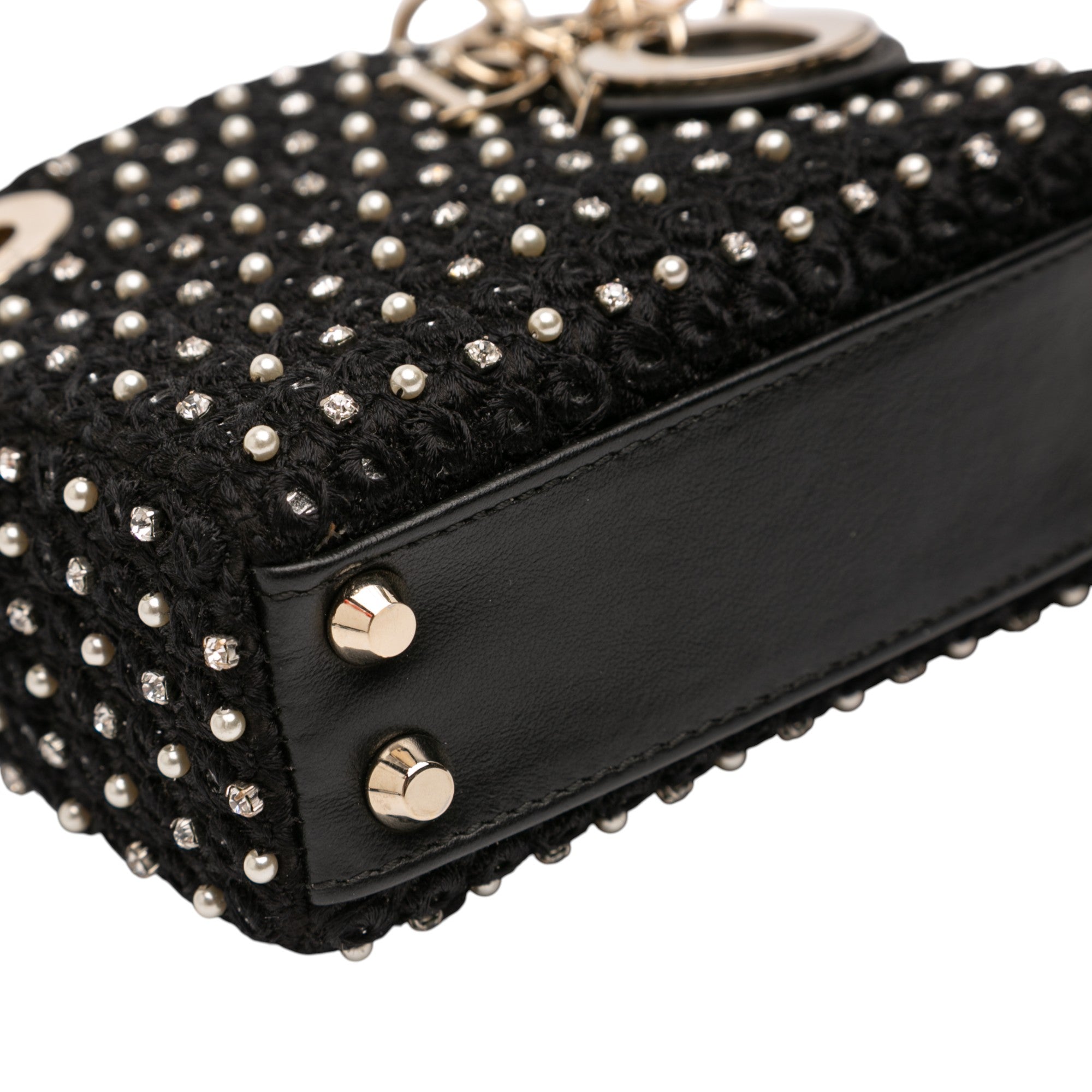 Dior Micro Satin Crystal Embellished Lady Dior - image 7