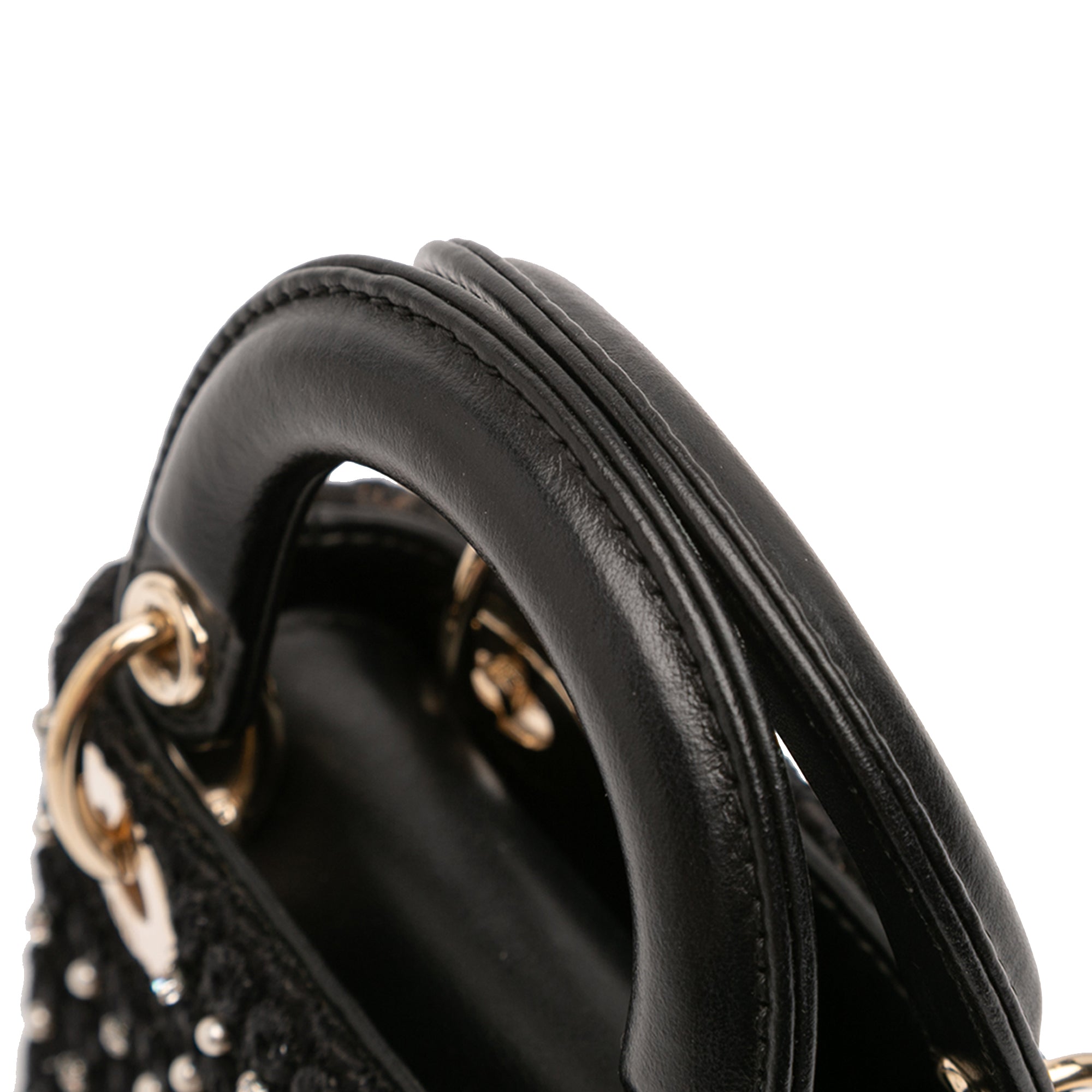 Dior Micro Satin Crystal Embellished Lady Dior - image 8