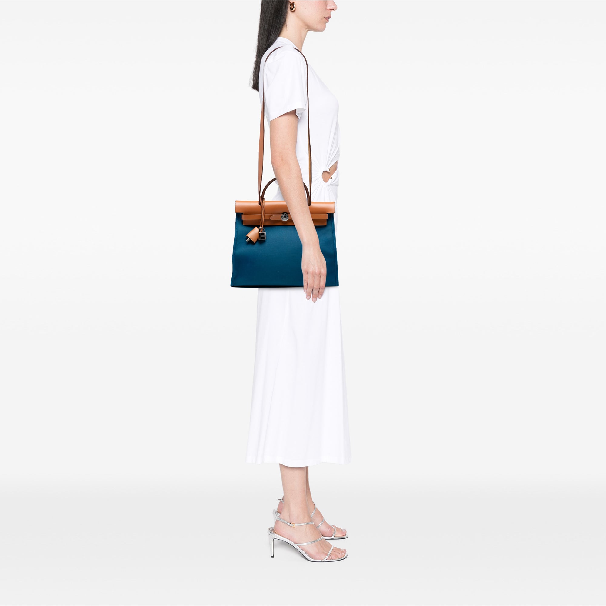 Hermès Toile Herbag Zip 31 - image 7