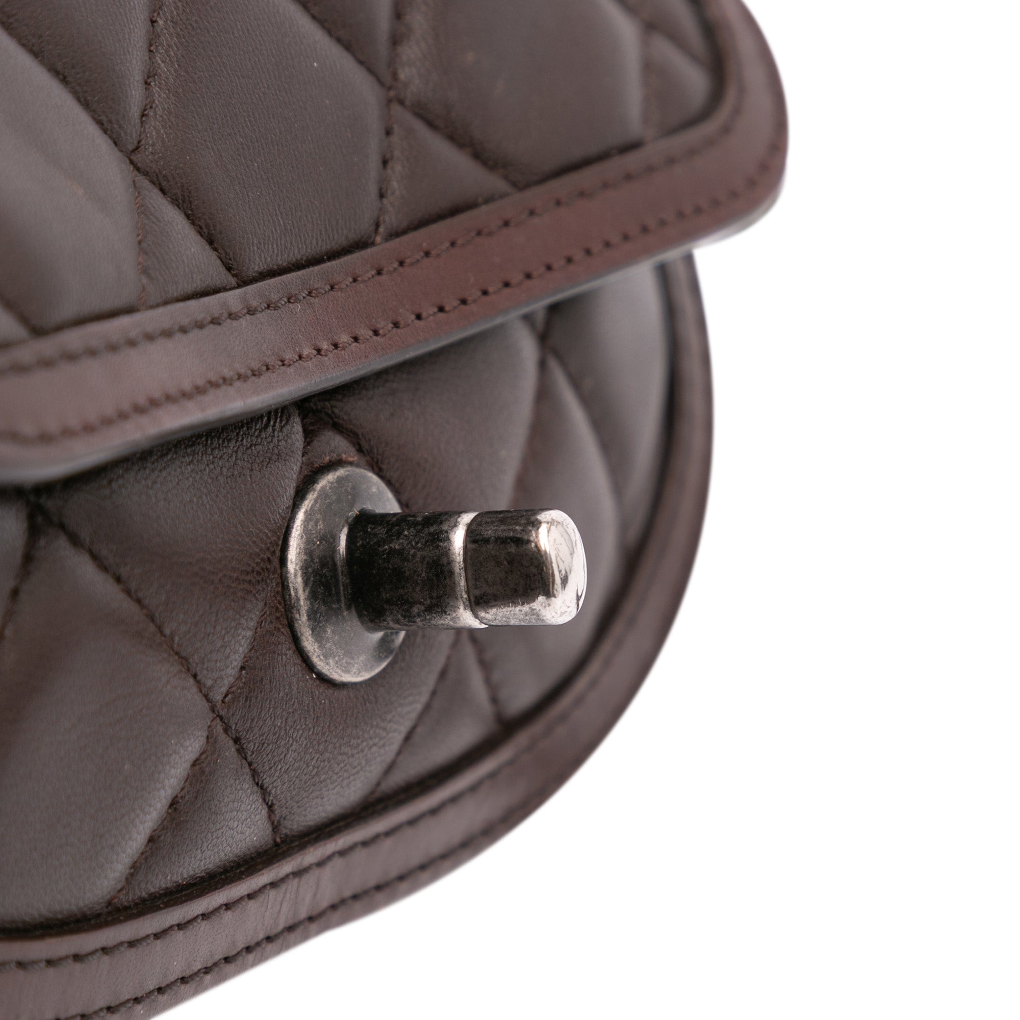 Chanel Paris-Salzburg Quilted Lambskin and Pony Hair Saddle Crossbody - image 12