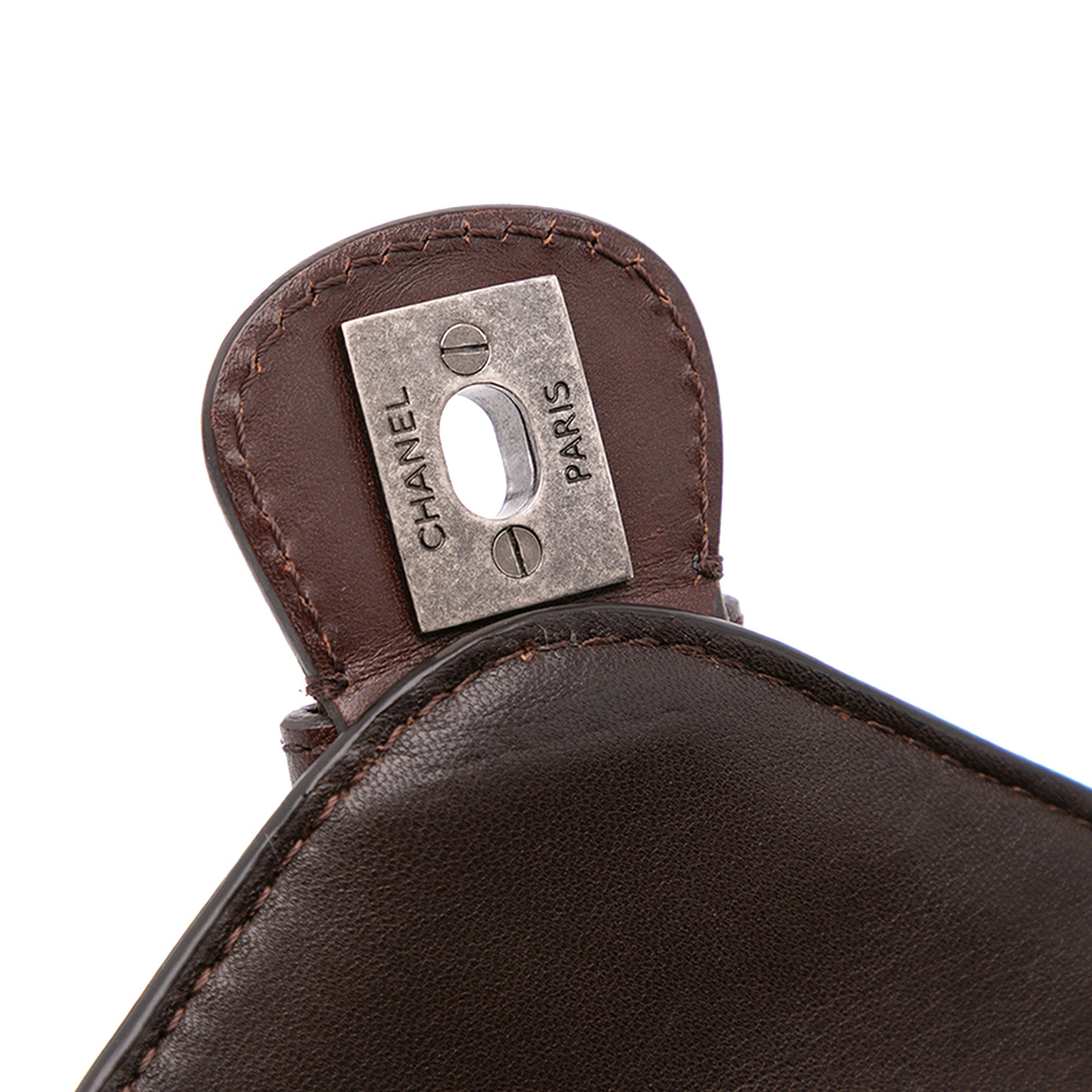 Chanel Paris-Salzburg Quilted Lambskin and Pony Hair Saddle Crossbody - image 13