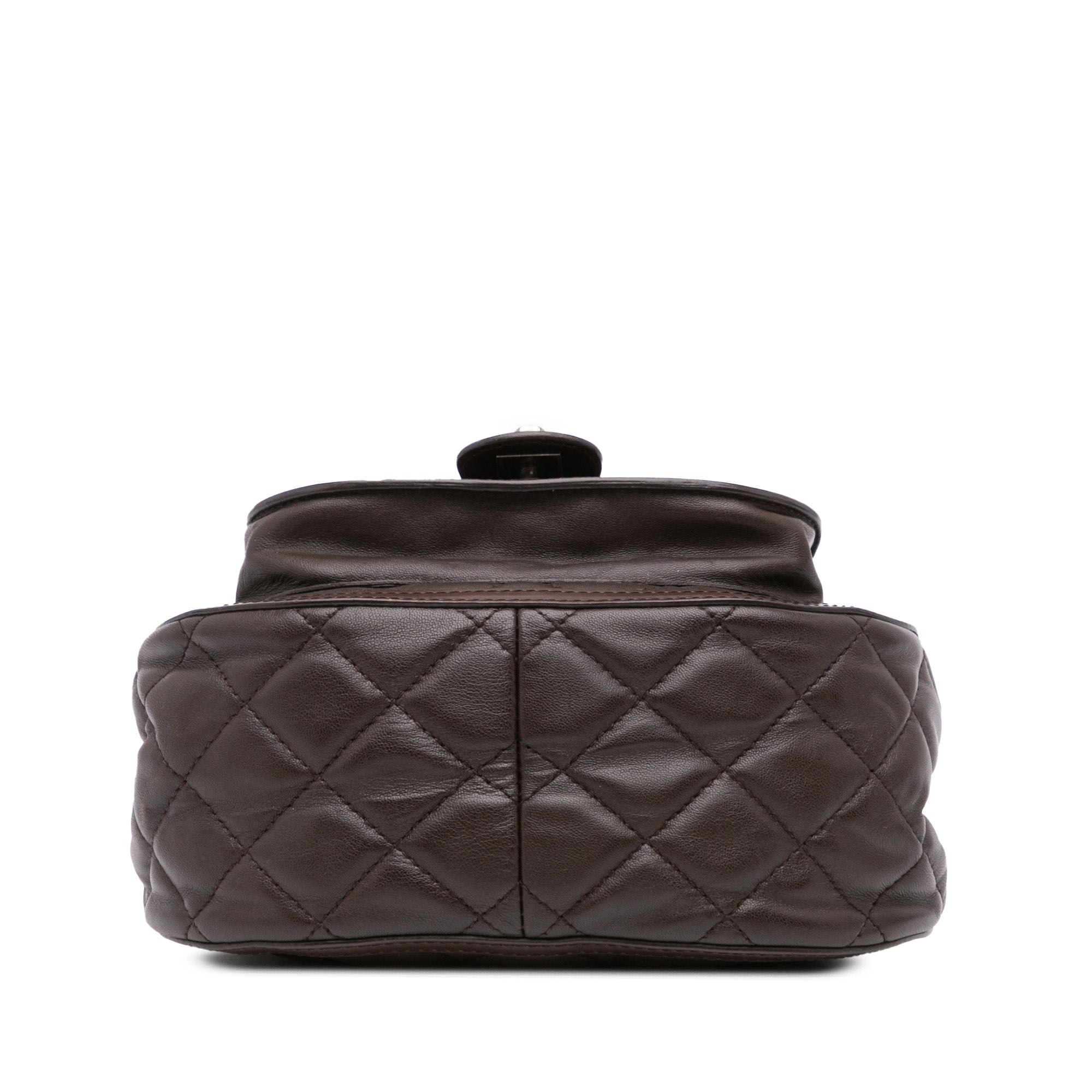 Chanel Paris-Salzburg Quilted Lambskin and Pony Hair Saddle Crossbody - image 3