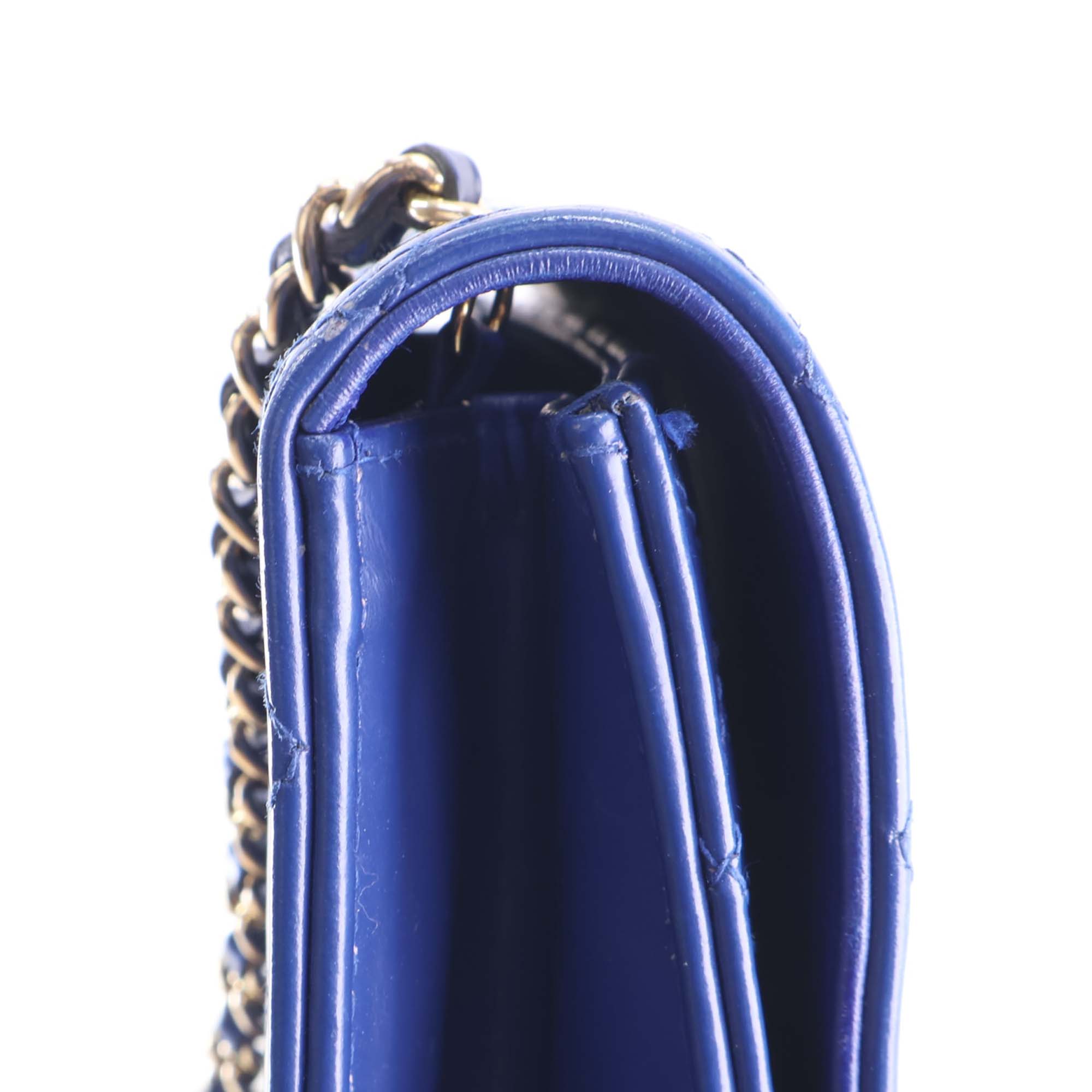 Chanel CC Quilted Patent Square Flap - image 14
