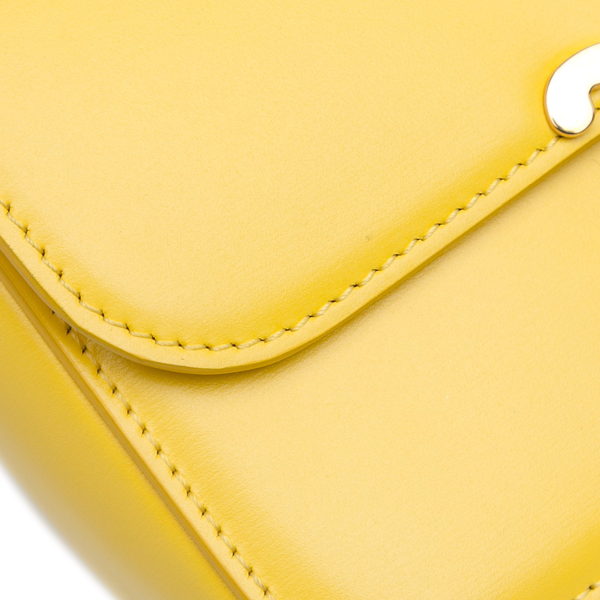 Celine Teen Shiny Calfskin Triomphe Crossbody - image 9