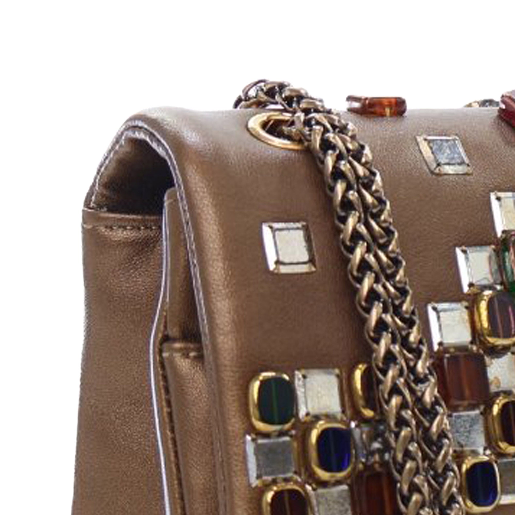 Chanel Paris Byzance Gripoix Bijoux Reissue 2.55 Calfskin Single Flap 225 - image 13