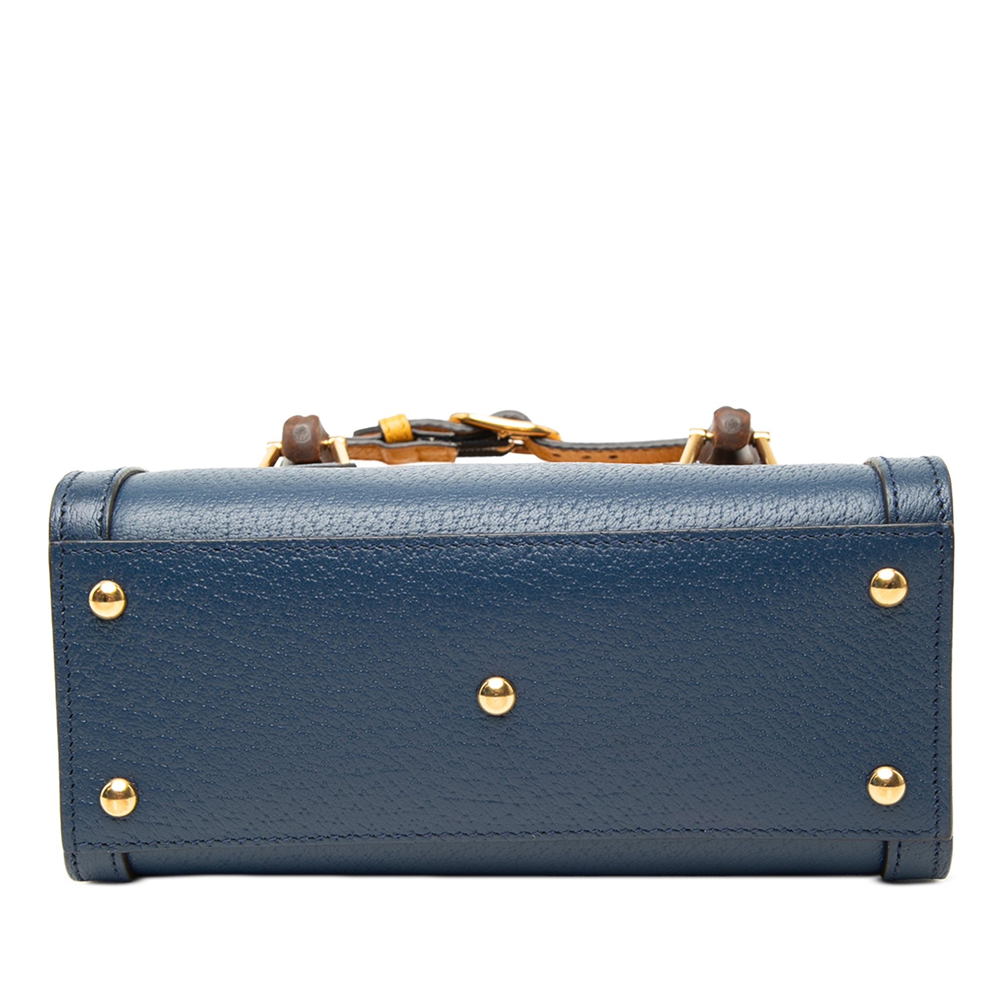 Gucci Small Calfskin Bamboo Diana Satchel - image 3