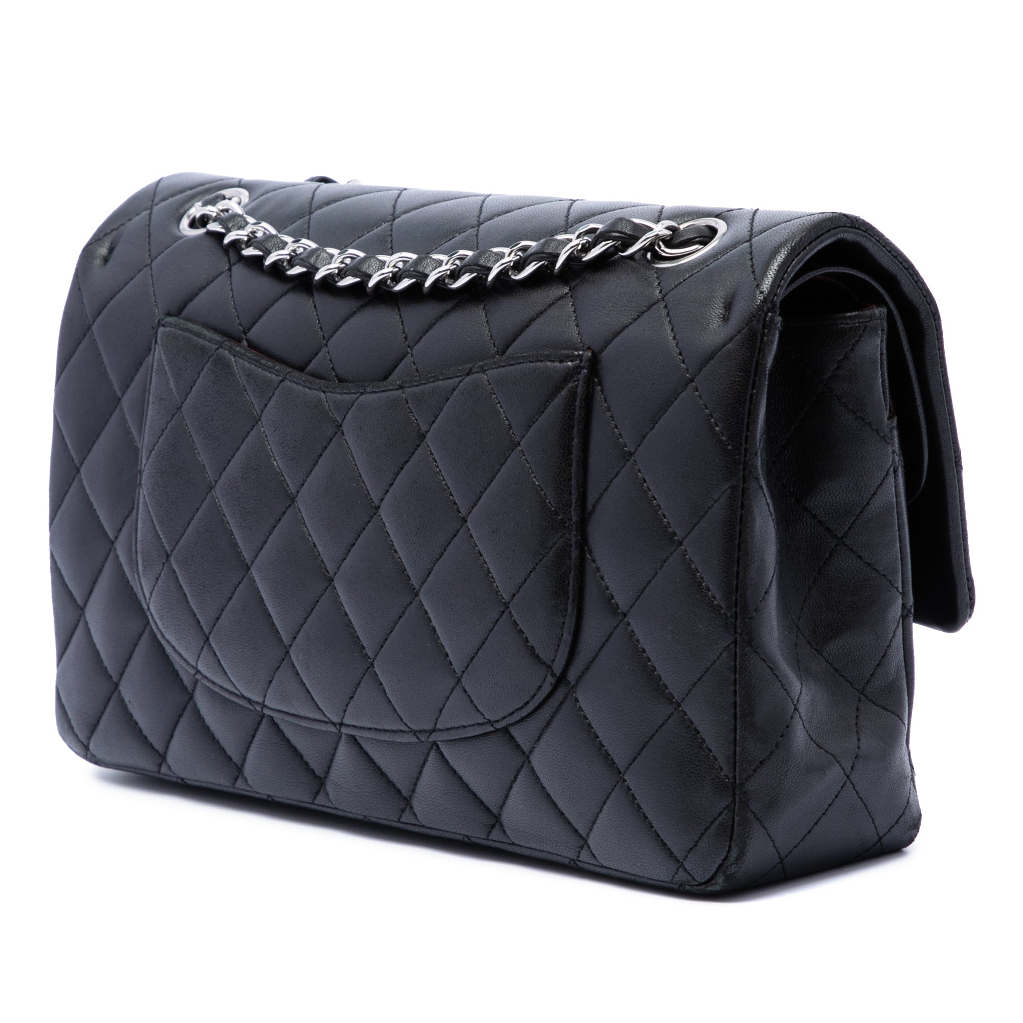 Chanel Medium Classic Lambskin Double Flap - image 2
