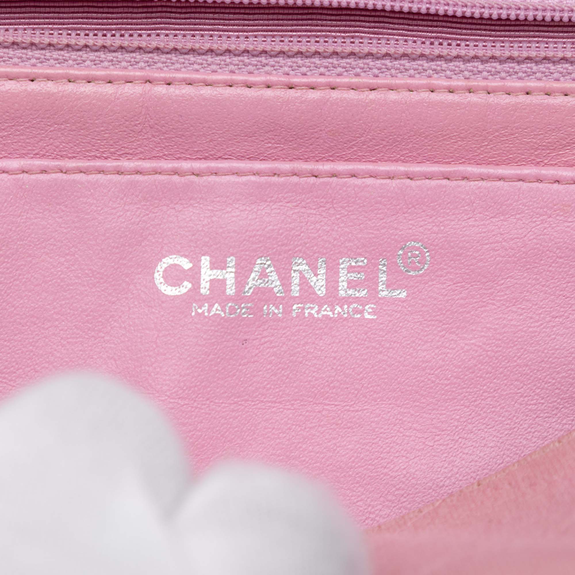 Chanel Medium Classic Jersey Single Flap - image 5