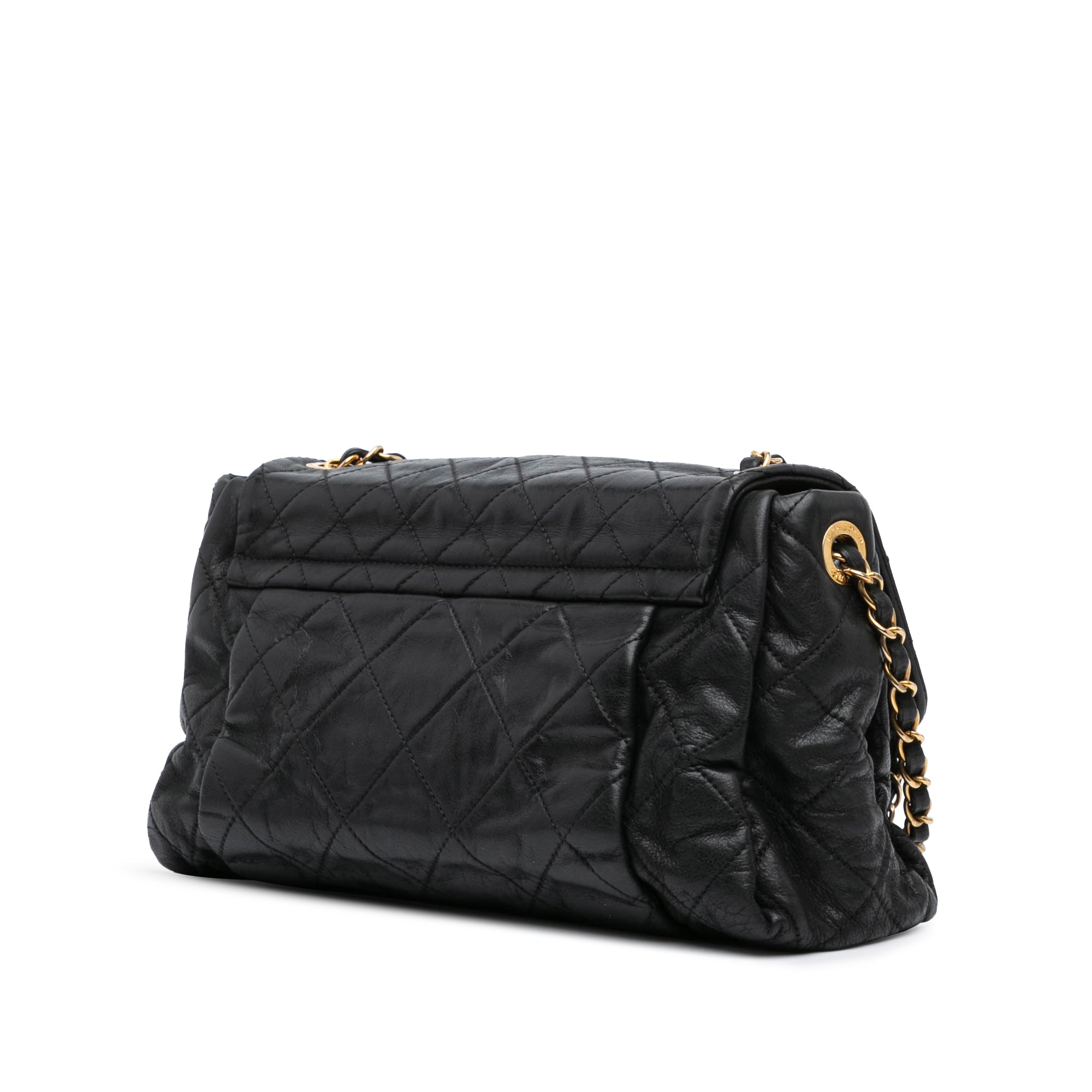 Chanel Large Aged Calfskin Chic Quilt Flap - image 2