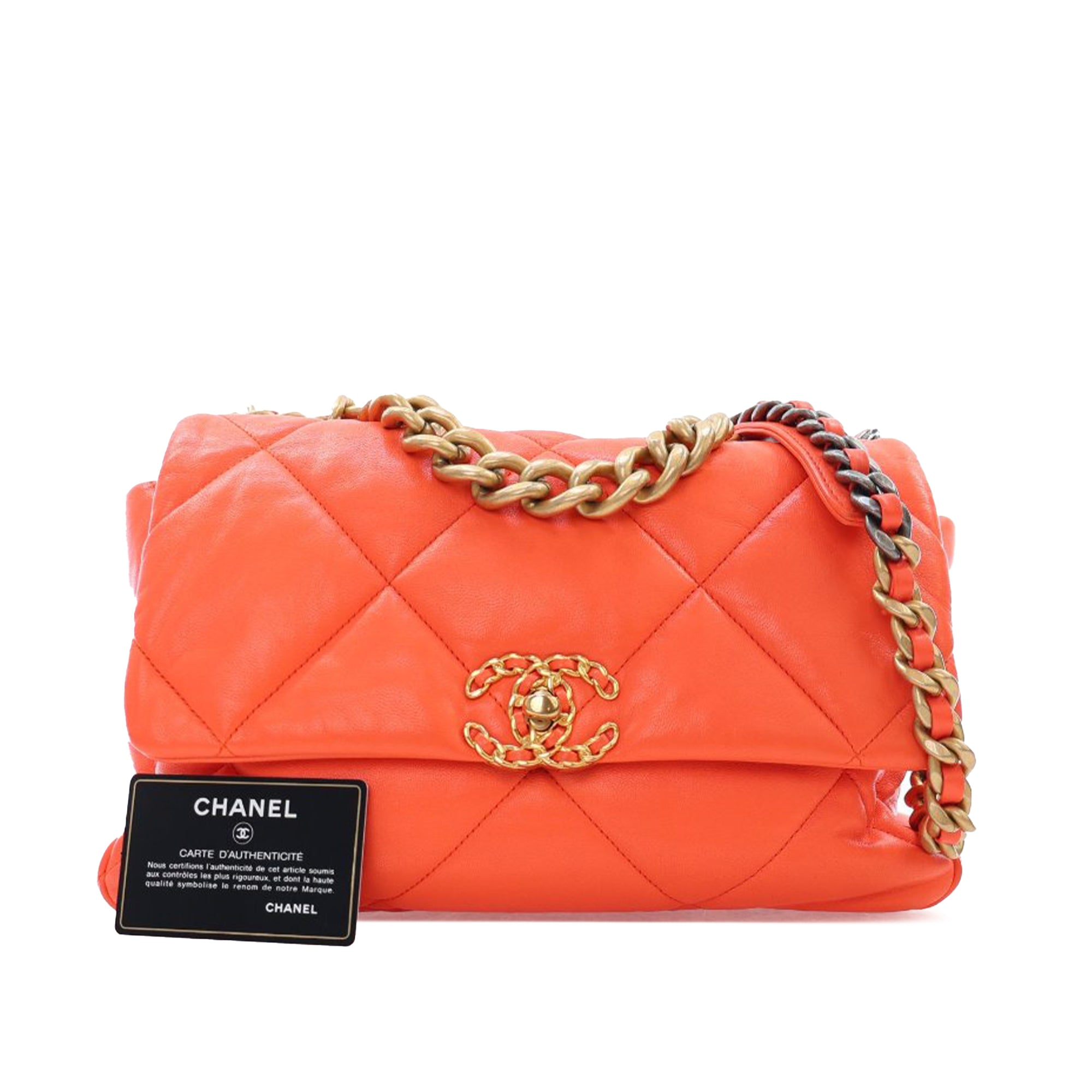 Chanel Large 19 Lambskin Flap - image 10