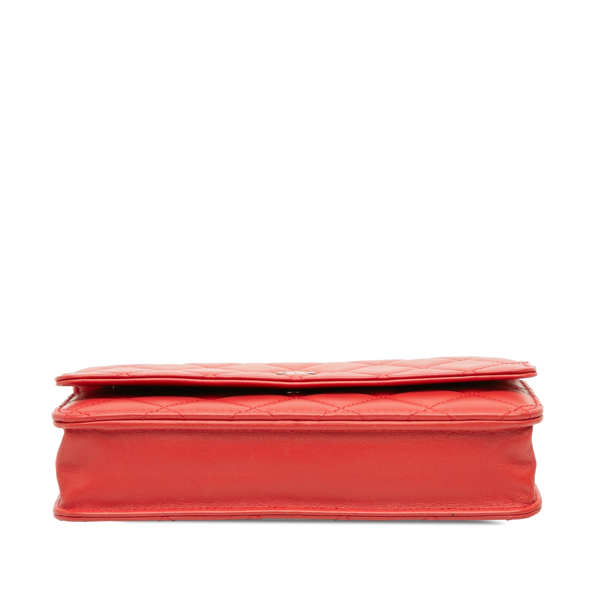 Chanel CC Quilted Lambskin Wallet on Chain - image 3