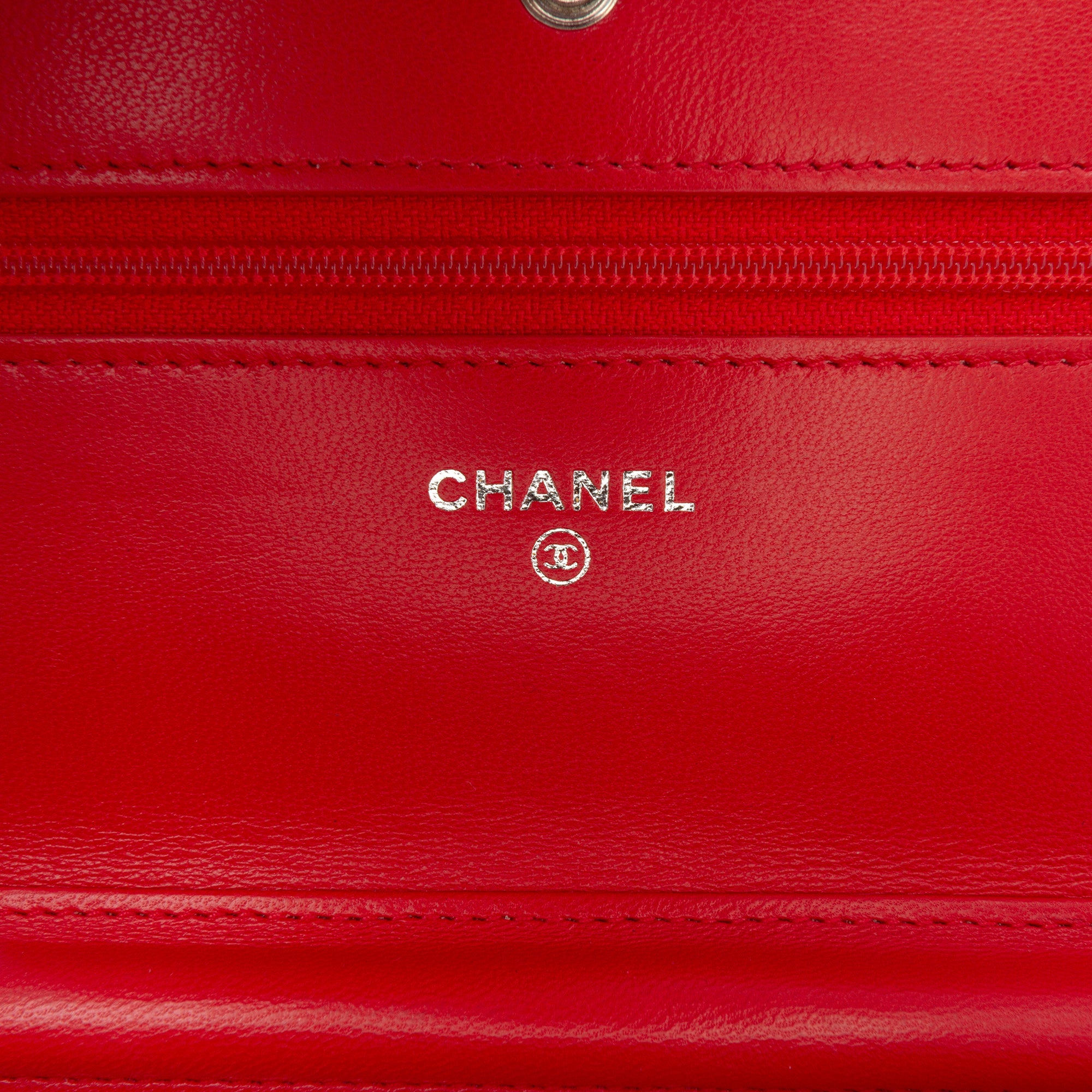 Chanel CC Quilted Lambskin Wallet on Chain - image 5