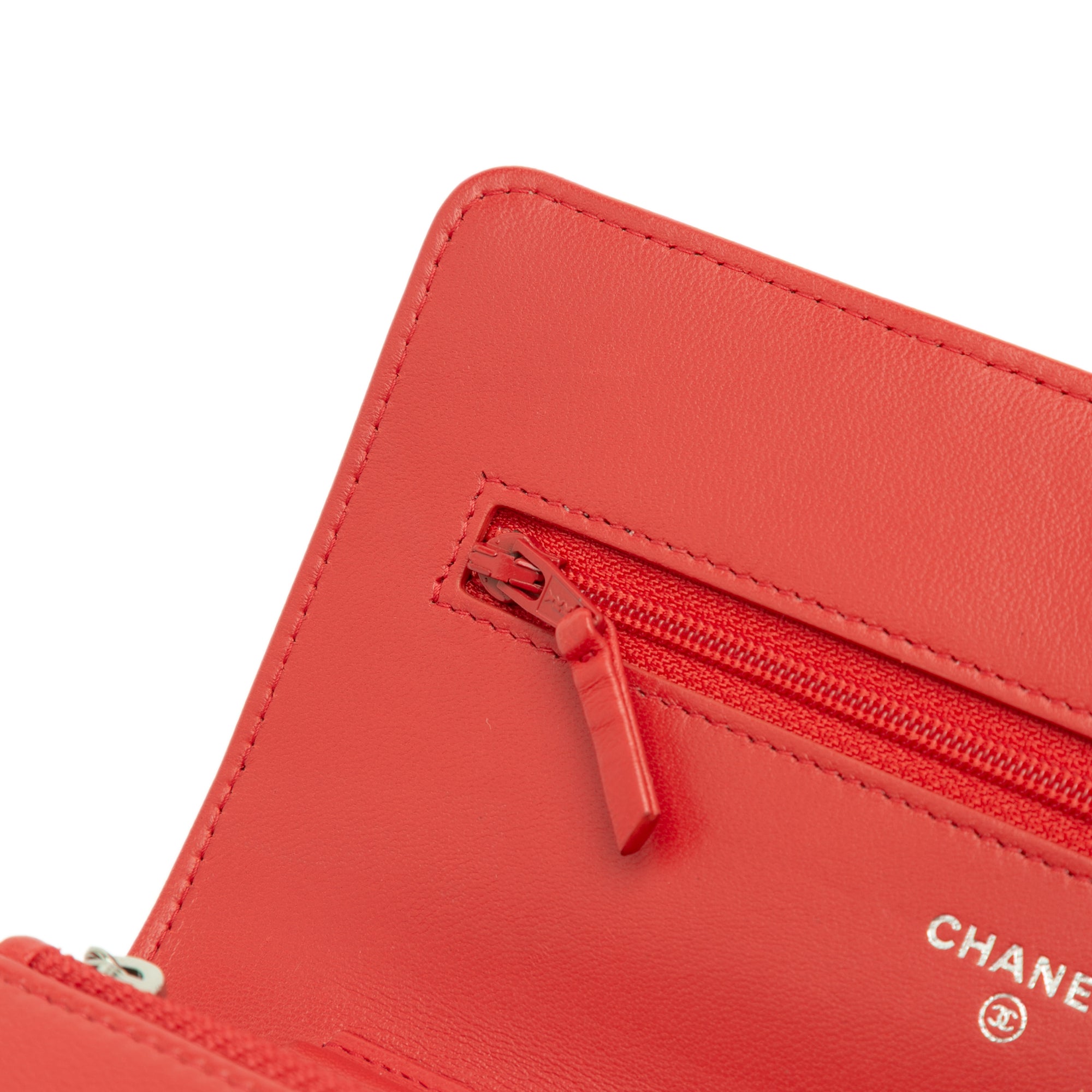 Chanel CC Quilted Lambskin Wallet on Chain - image 7