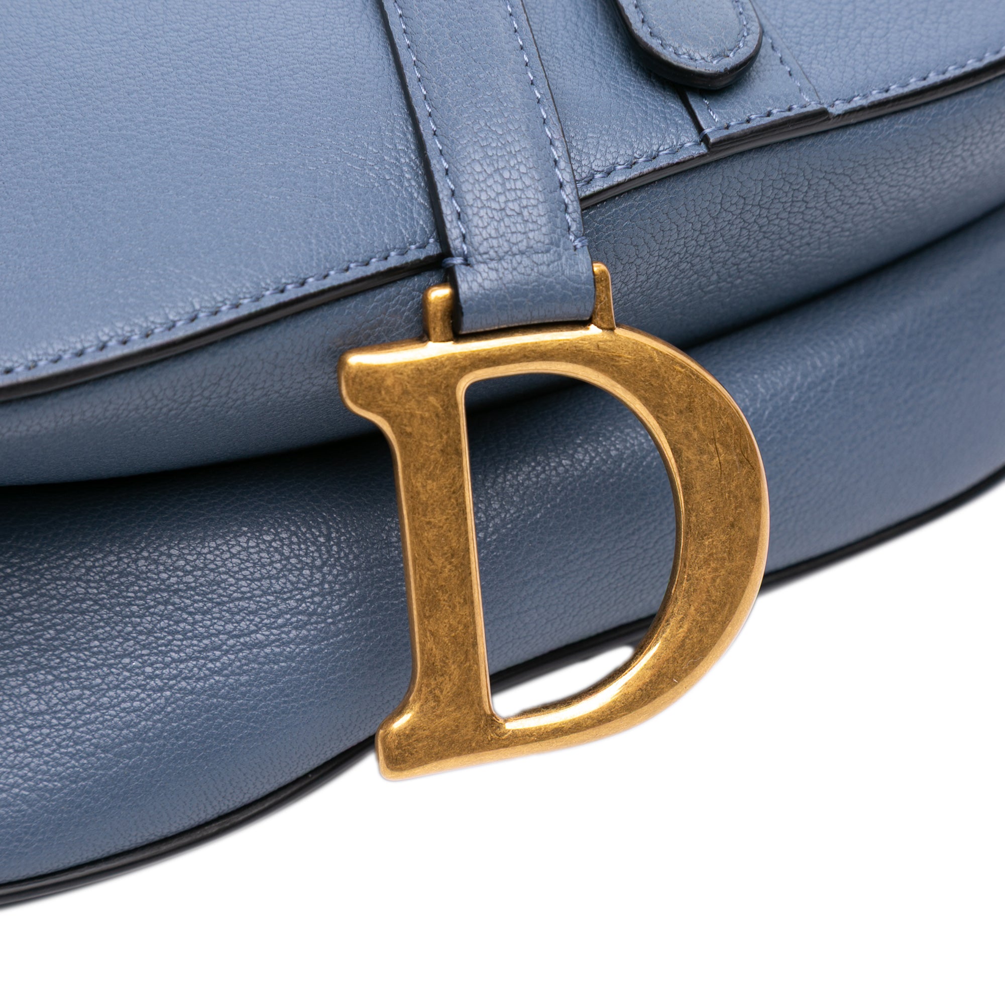 Dior Goatskin Saddle Bag - image 6