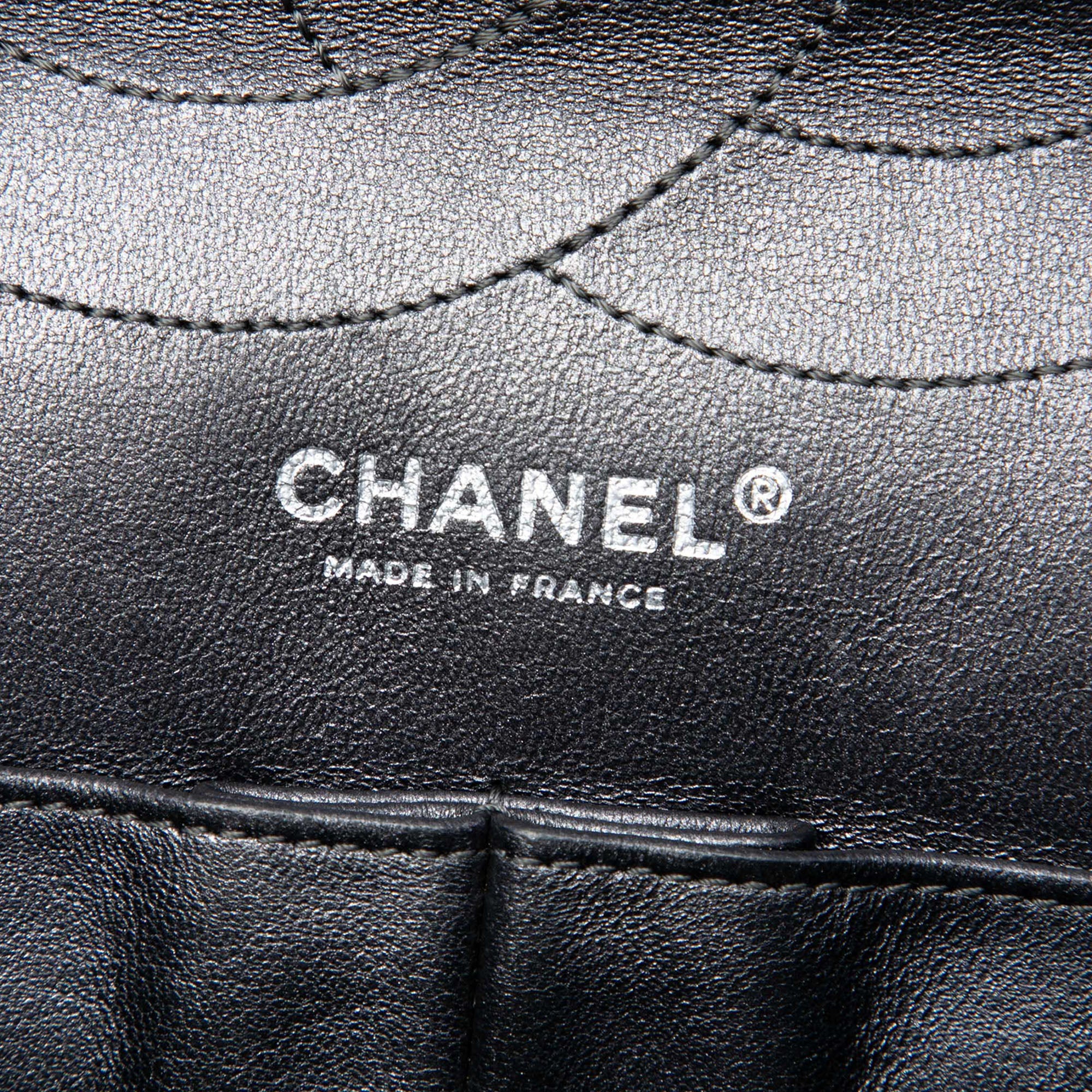 Chanel Metallic Aged Calfskin Reissue 2.55 Double Flap 227 - image 5