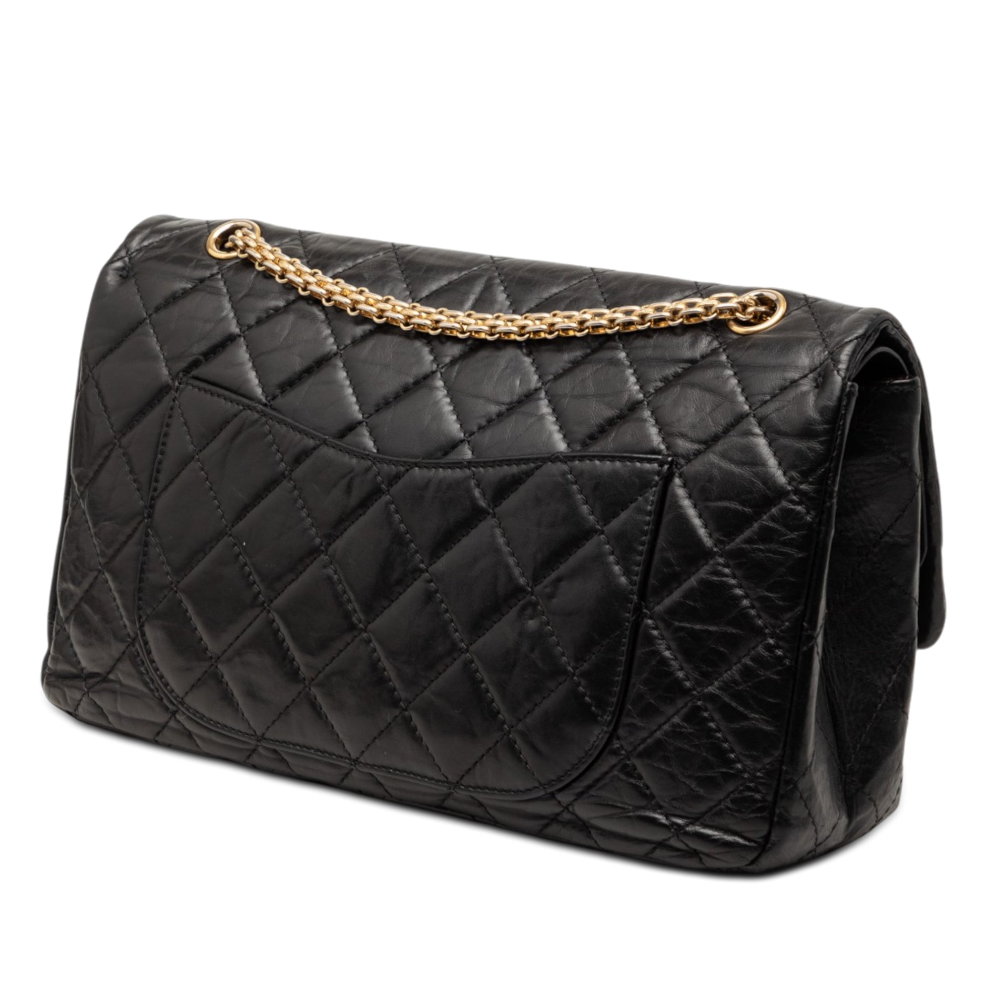 Chanel Quilted Aged Calfskin Reissue 2.55 Double Flap 227 - image 2