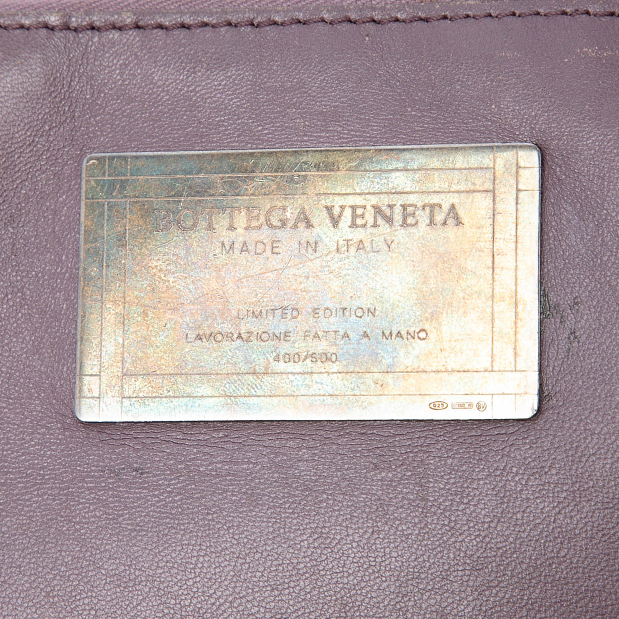 Bottega Veneta Limited Edition Medium Lambskin Intreccio Cabat Tote - image 5