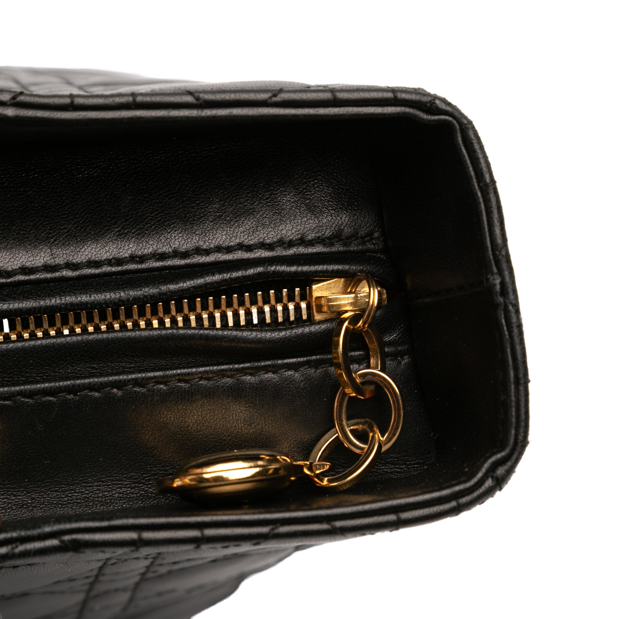 Dior Large Lambskin Cannage Lady Dior - image 7
