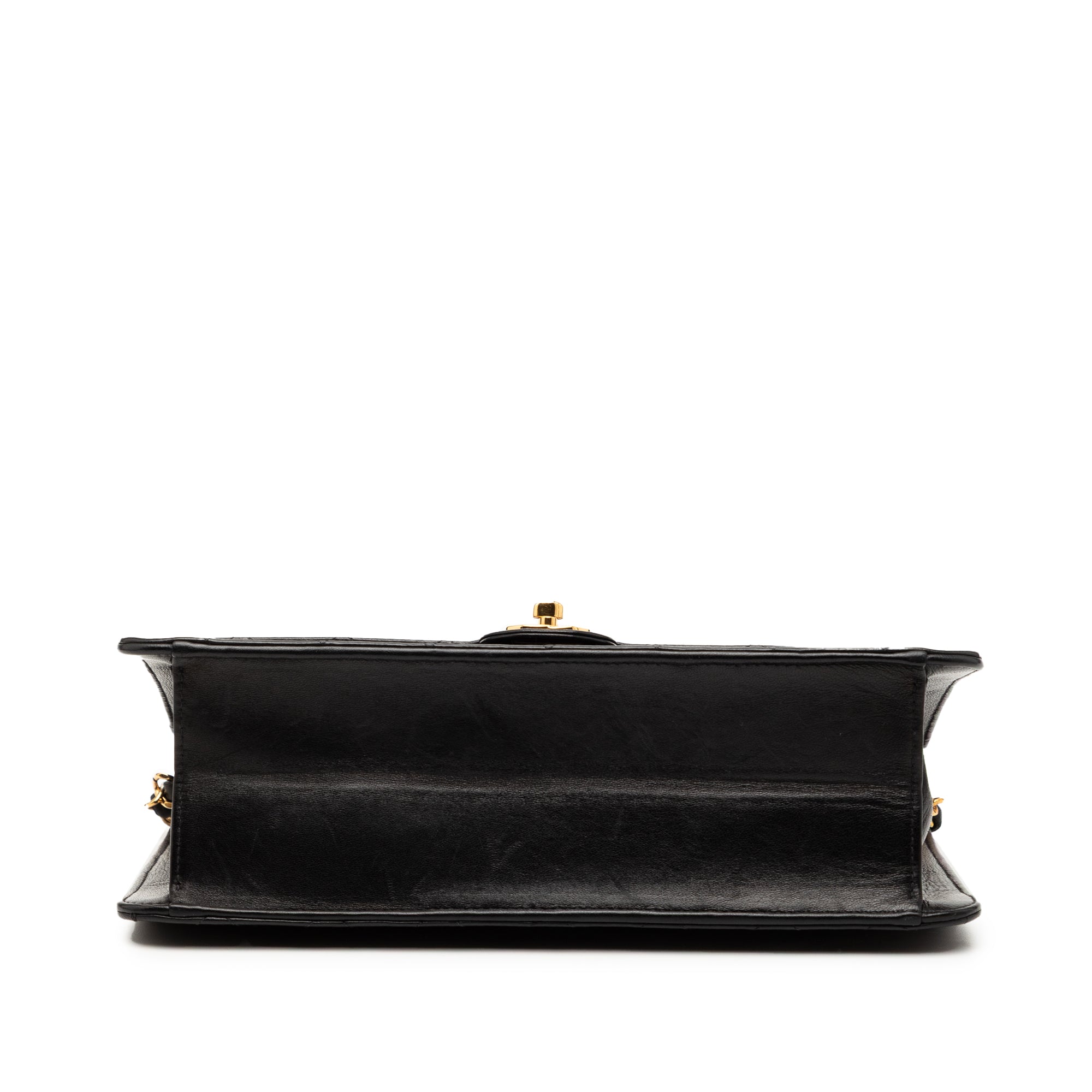 Chanel CC Quilted Lambskin Single Flap - image 3