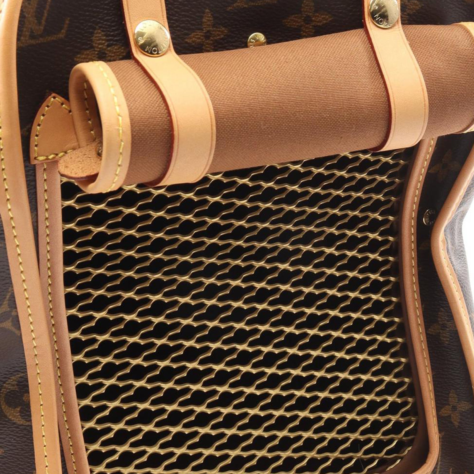 Louis Vuitton Monogram Sac Chien Pet Carrier 50 - image 8