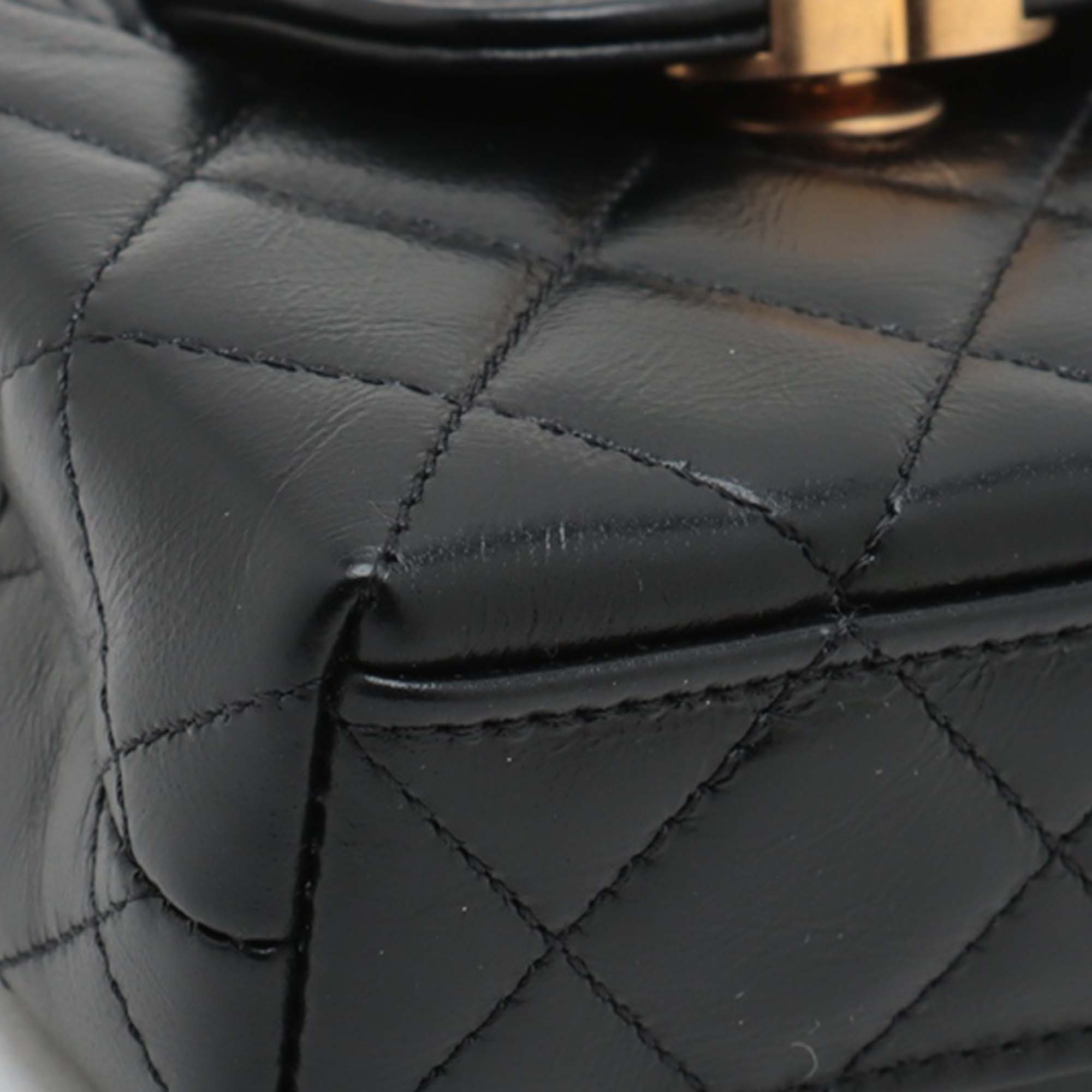 Chanel Mini Nano Aged Calfskin Kelly Shopper Bag - image 5