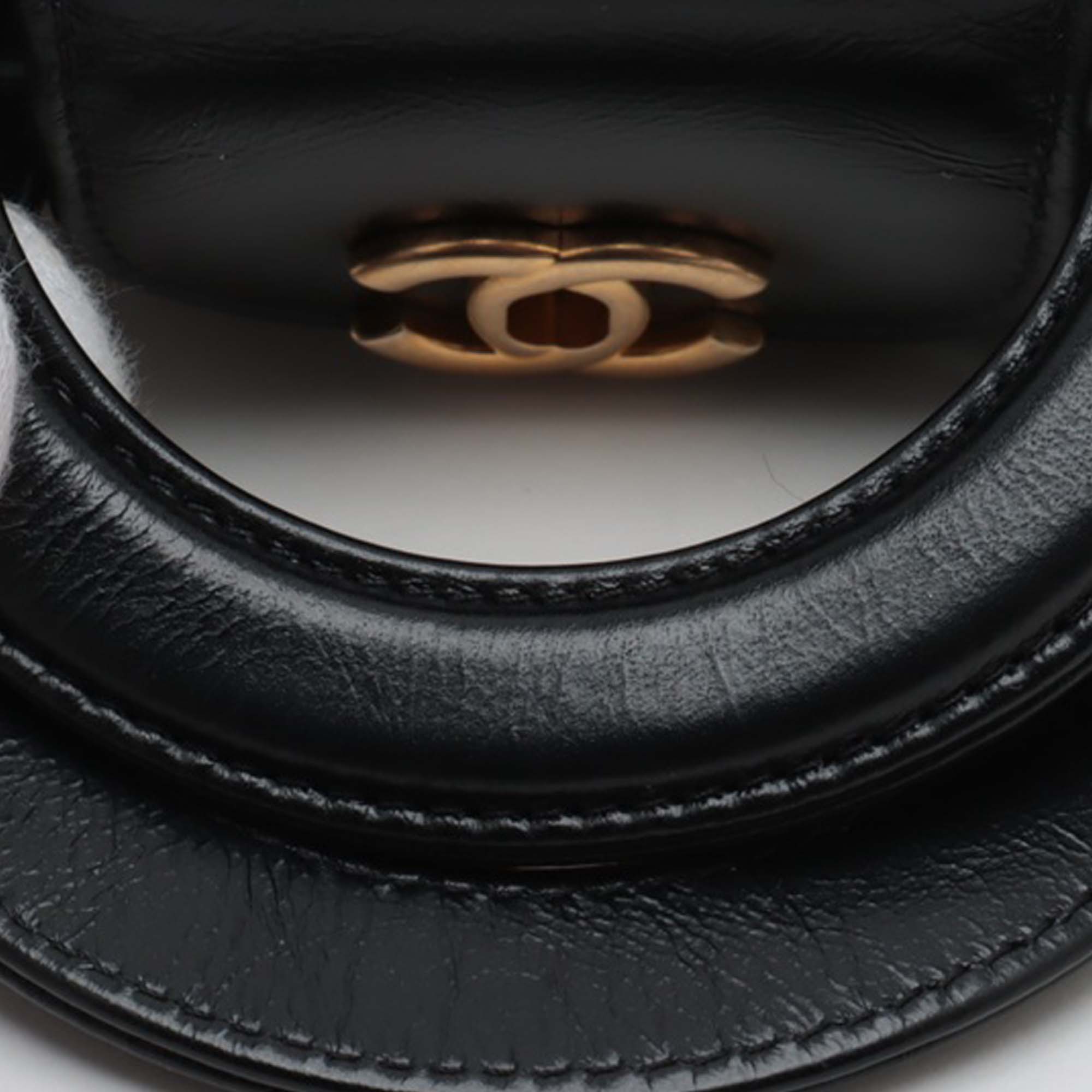 Chanel Mini Nano Aged Calfskin Kelly Shopper Bag - image 7