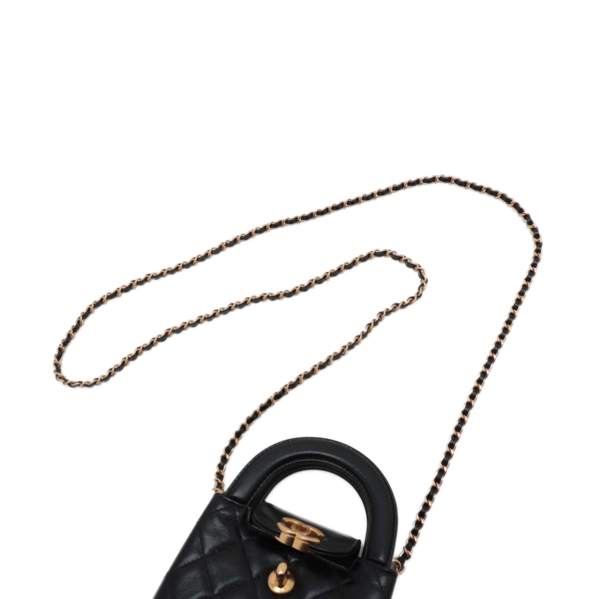 Chanel Mini Nano Aged Calfskin Kelly Shopper Bag - image 9