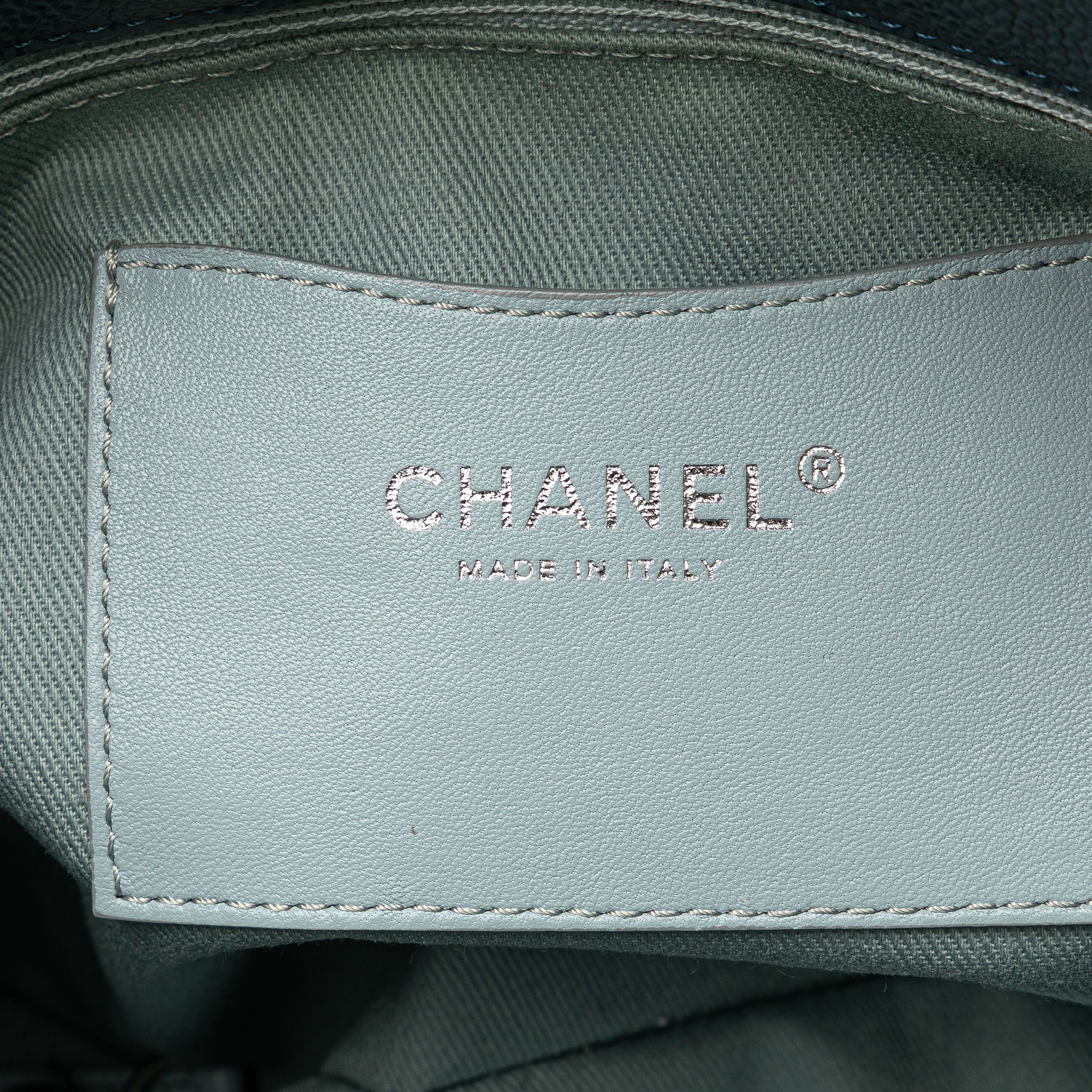 Chanel Large Tricolor Caviar Just Mademoiselle Bowling Bag - image 6