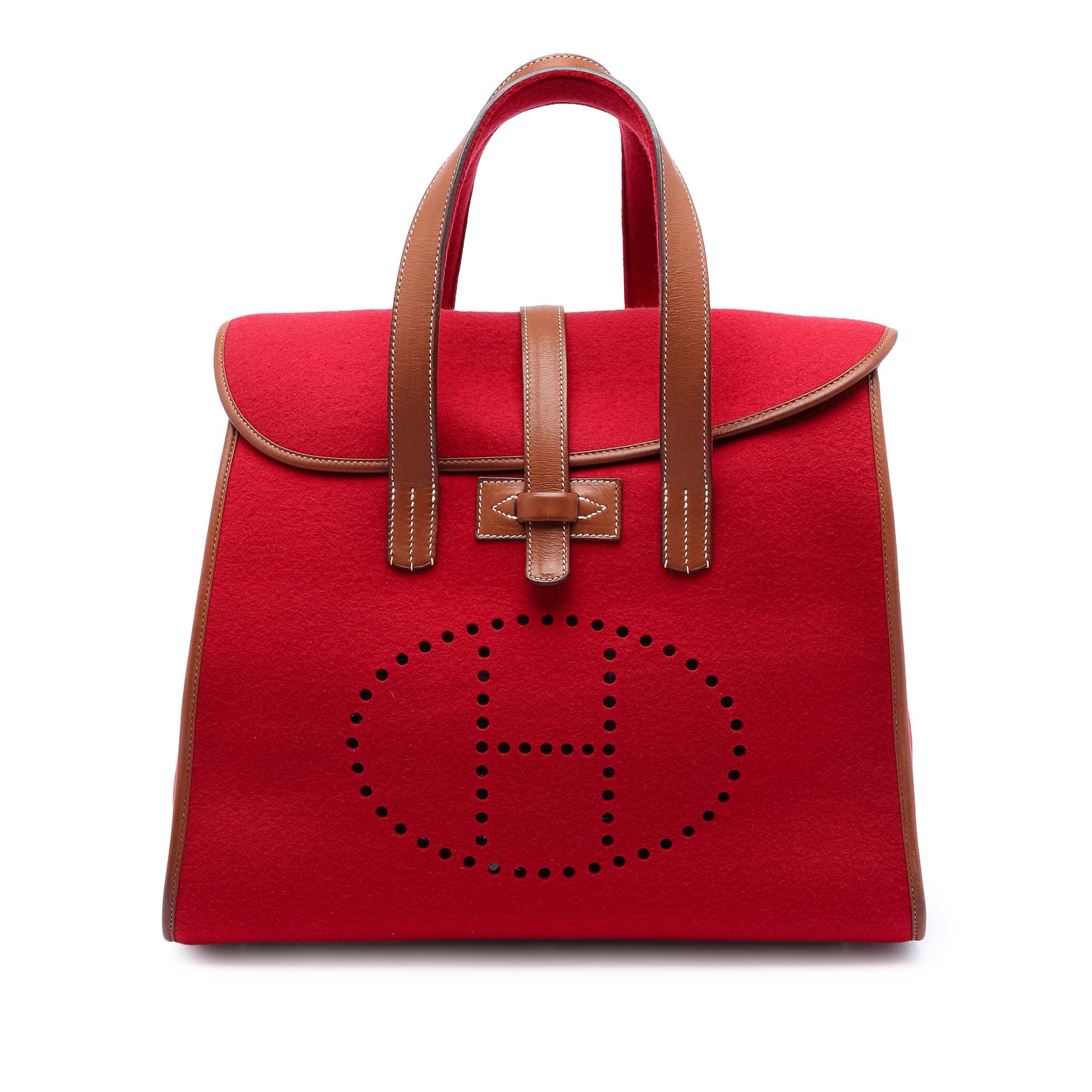 Hermès Felt and Barenia Feu2Dou - image 1