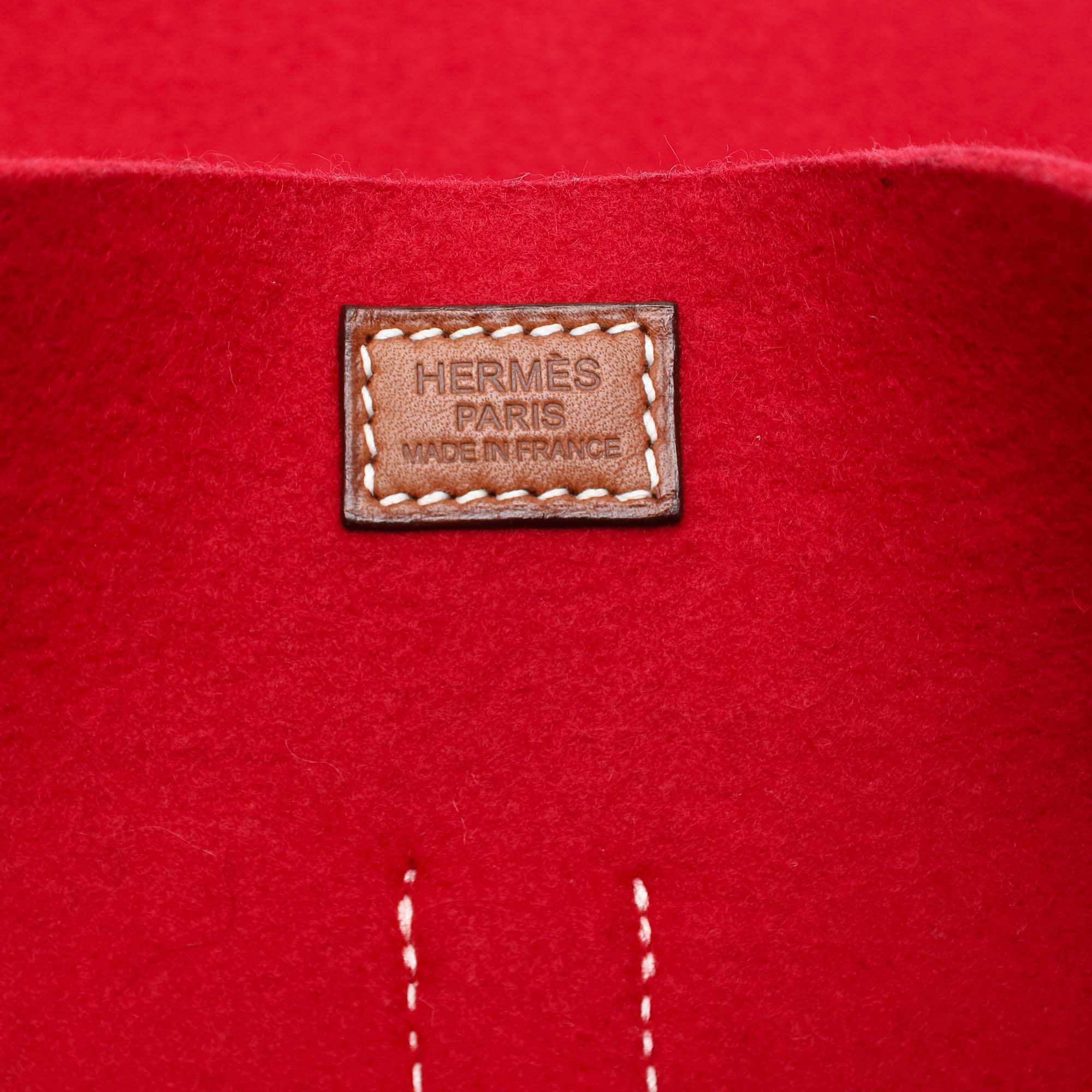 Hermès Felt and Barenia Feu2Dou - image 5
