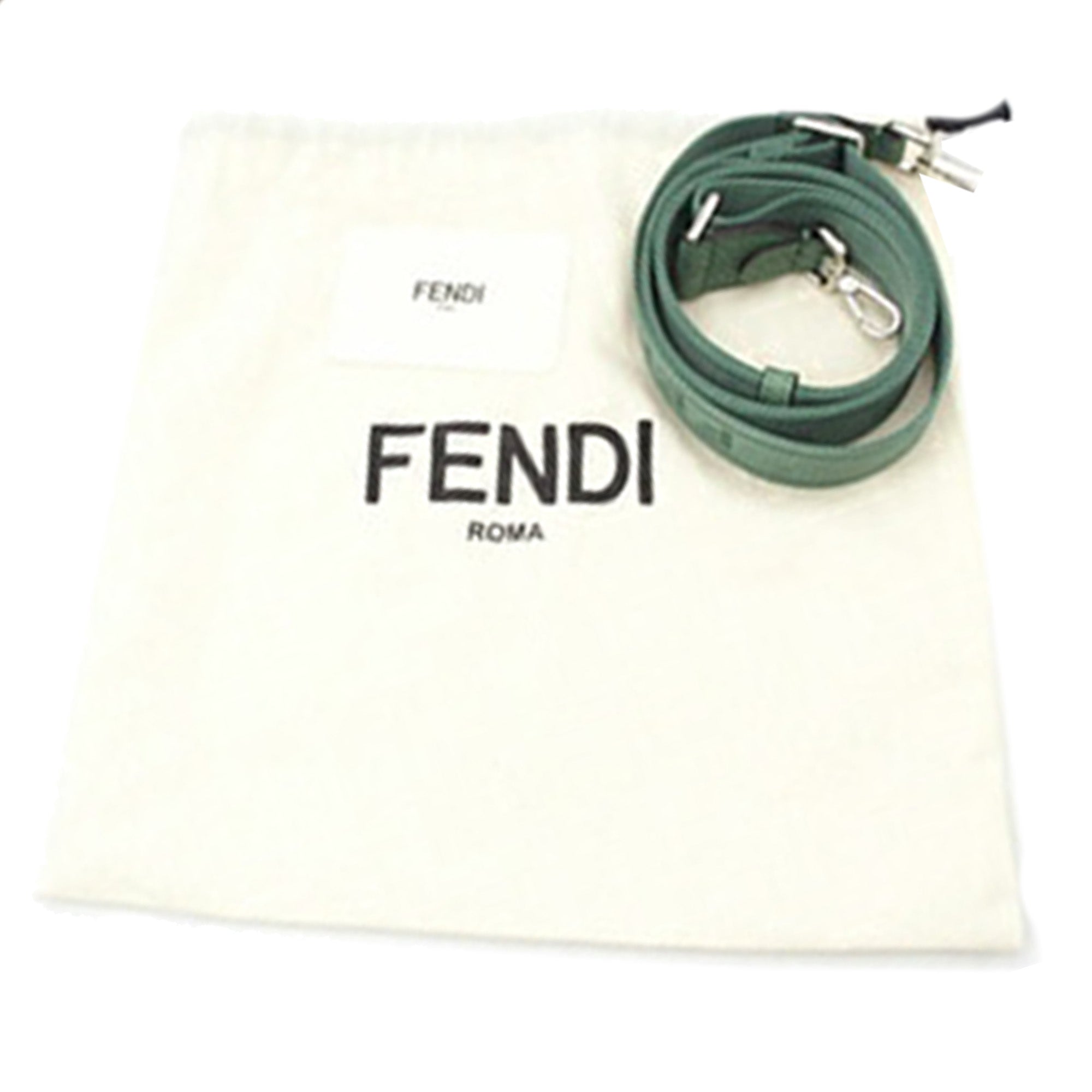 Fendi Petite Leather Peekaboo ISeeU Satchel - image 12