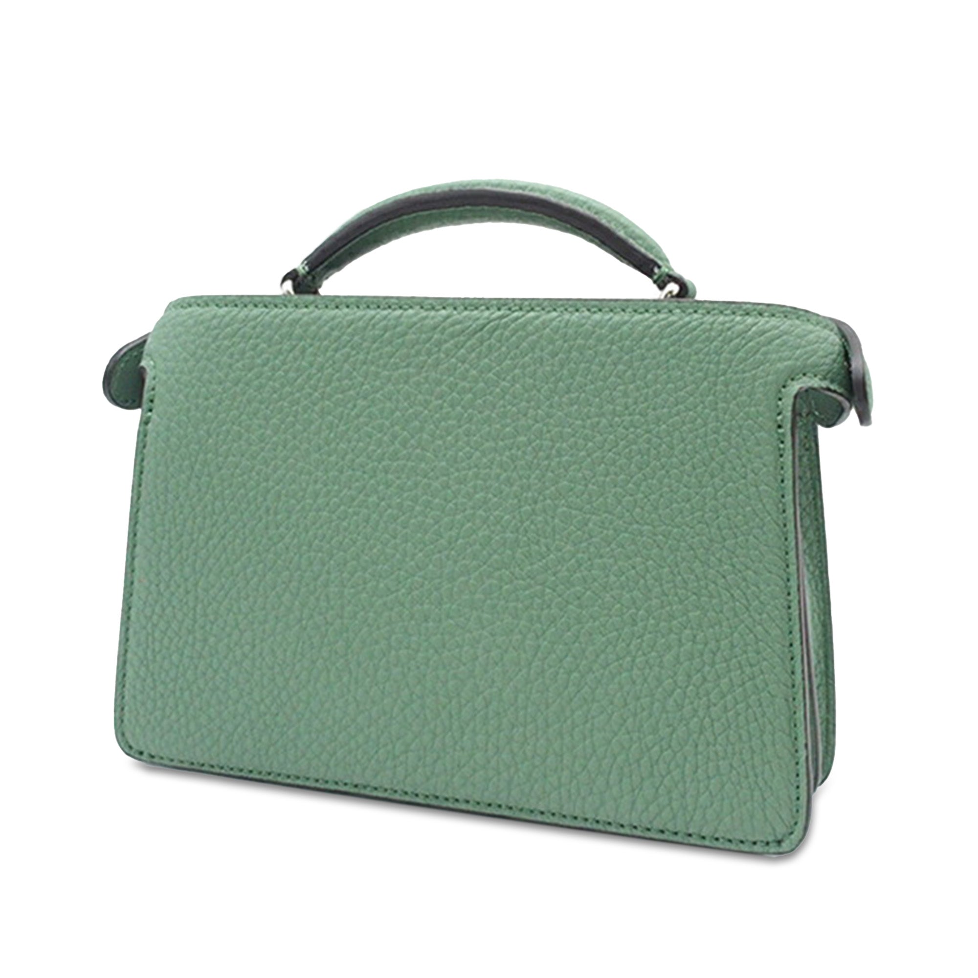 Fendi Petite Leather Peekaboo ISeeU Satchel - image 2