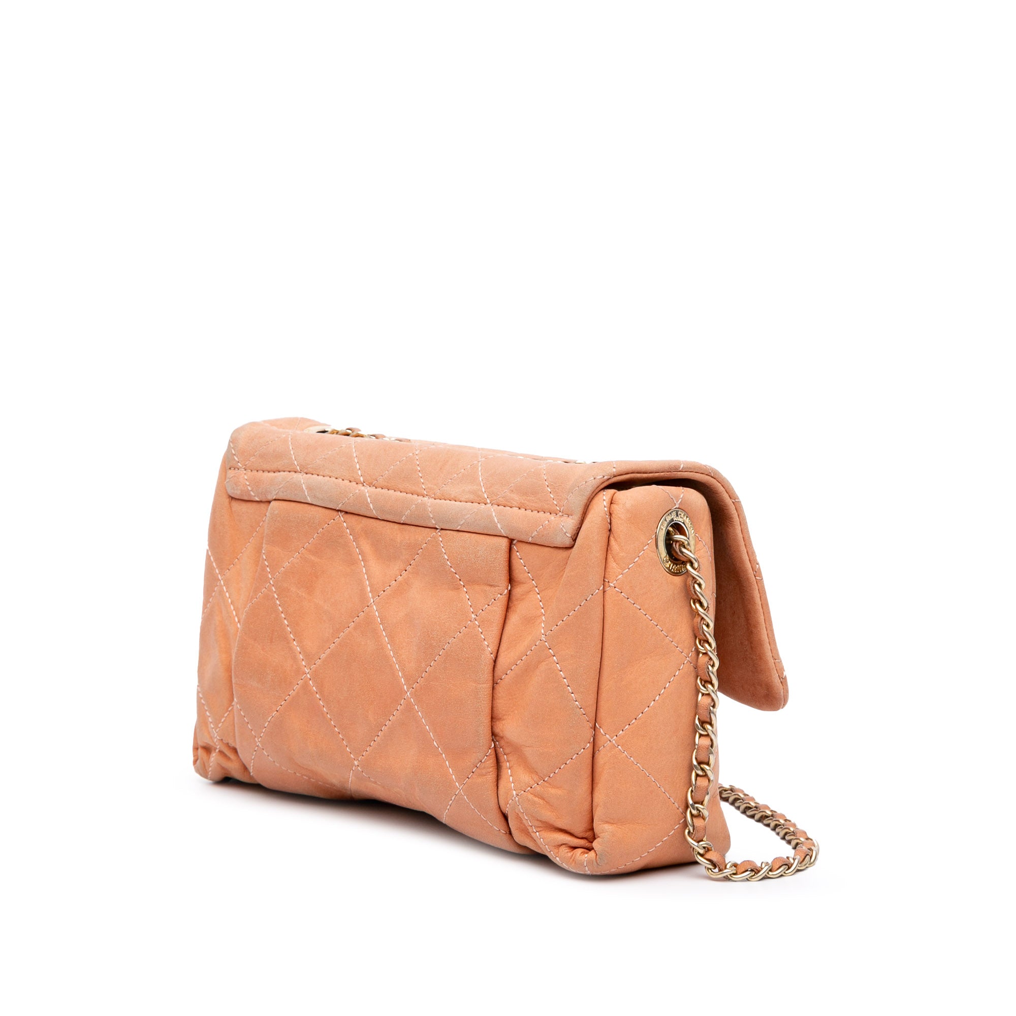Chanel Small Aged Calfskin Chic Quilt Flap - image 2