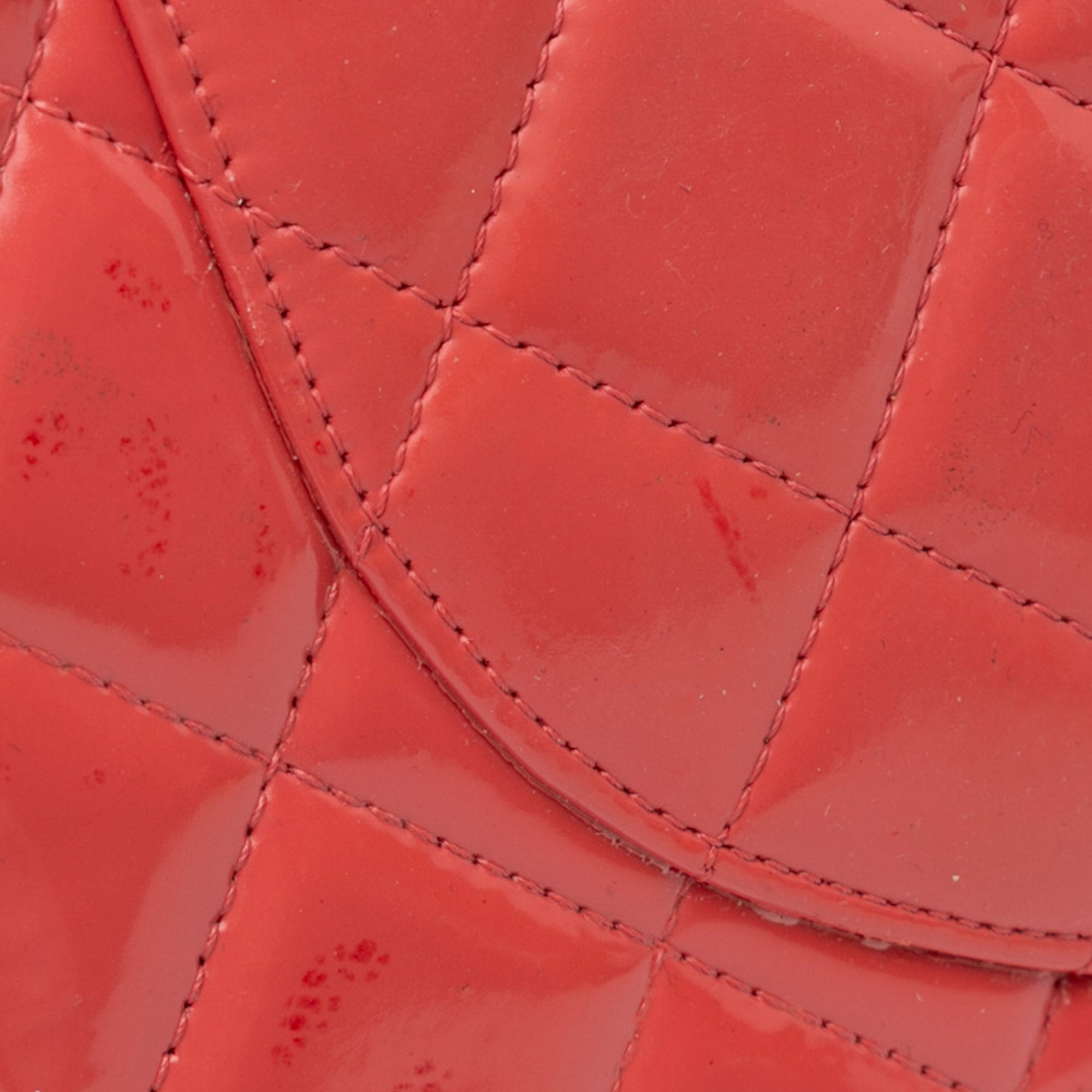 Chanel Maxi Classic Patent Double Flap - image 15