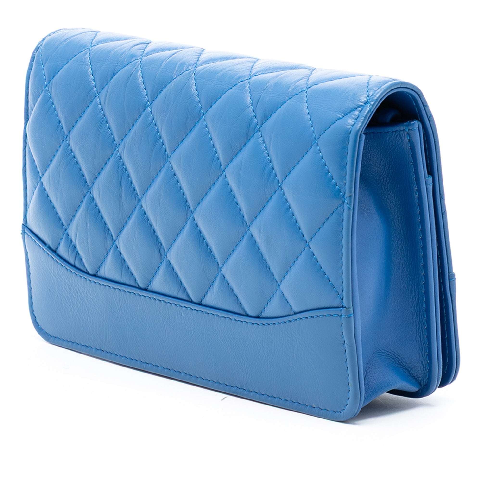 Chanel Quilted Aged Calfskin Gabrielle Wallet On Chain - image 2